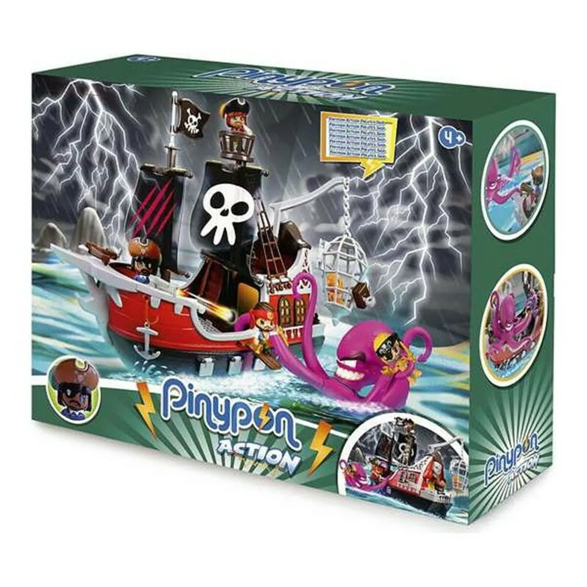 Bateau Pirate Famosa Pinypon Action