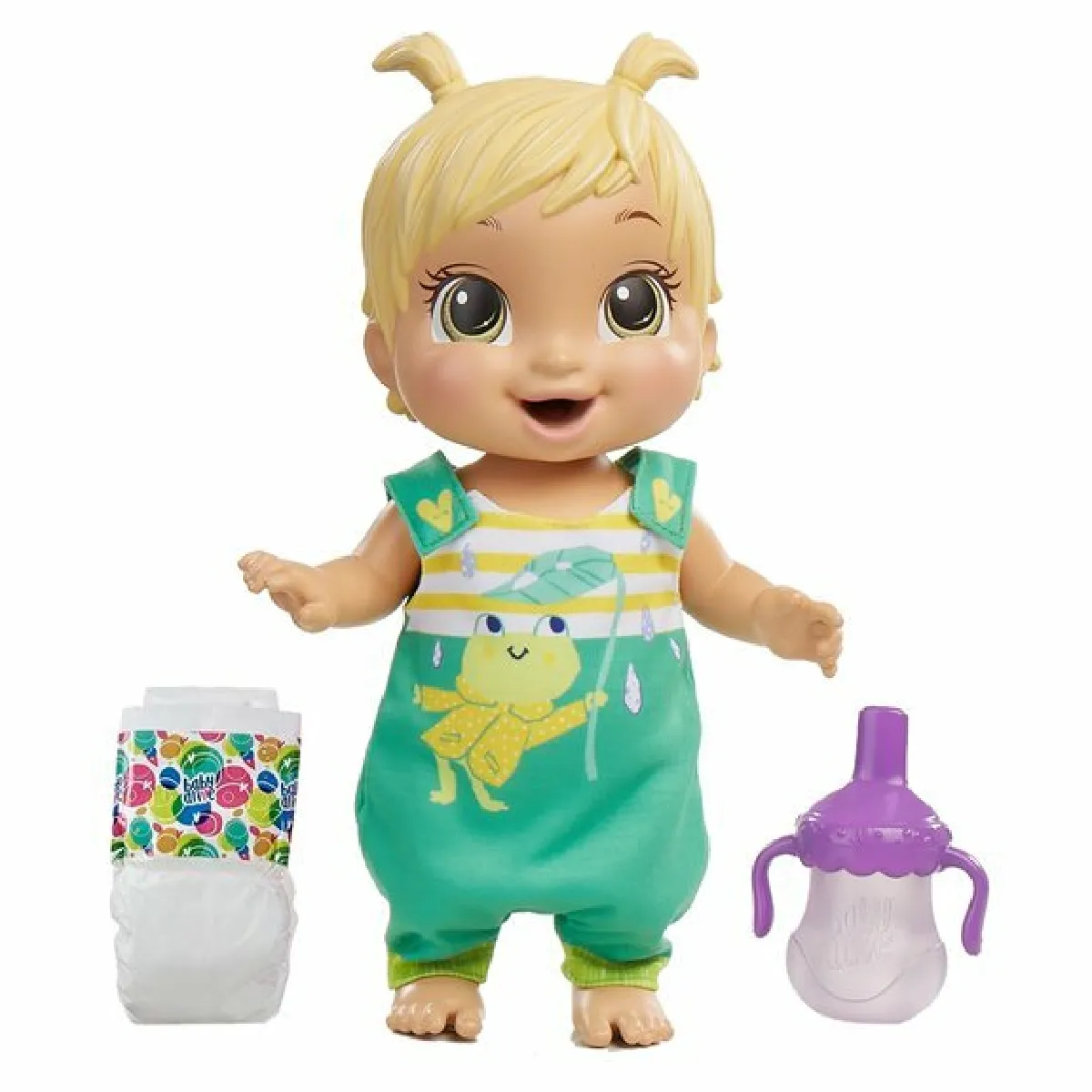 Poupée Baby Alive sautille blonde