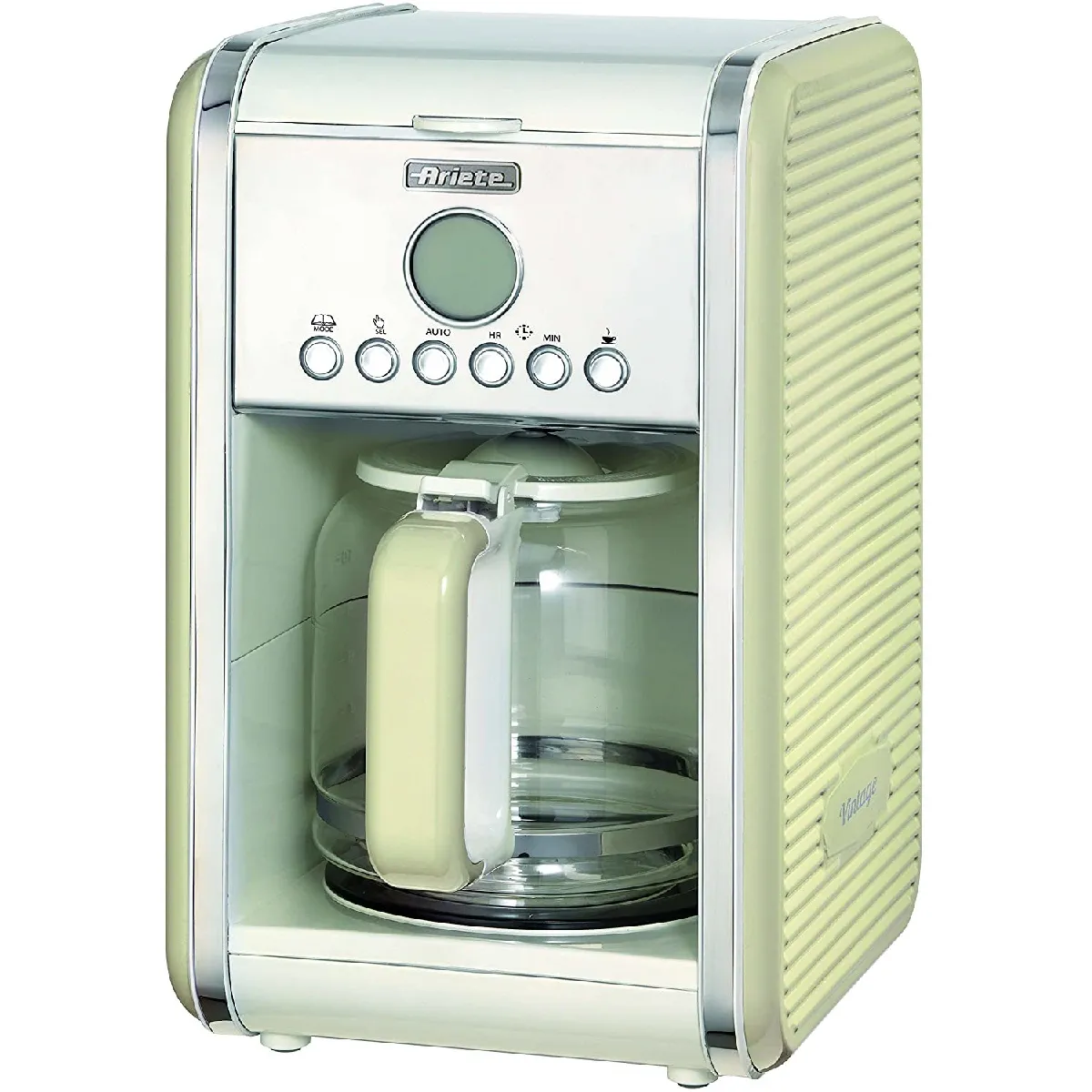 Machine à café américaine programamble pour 1,5L 2000W beige