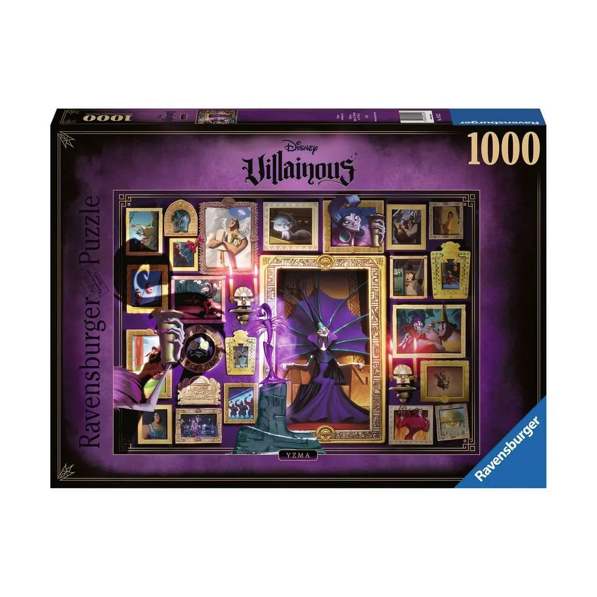 Disney Villainous - Puzzle Kuzco, l'empereur mégalo Yzma (1000 pièces)