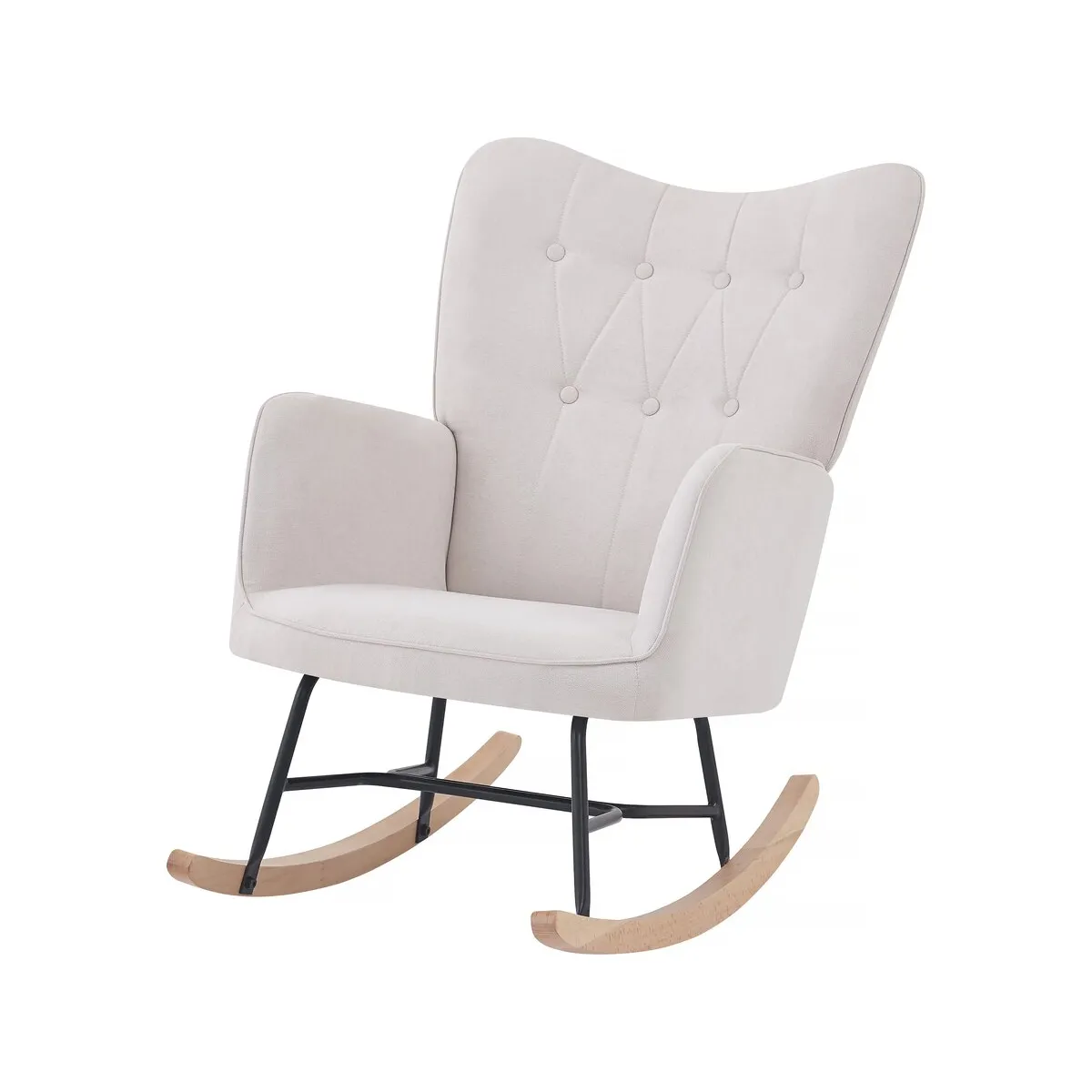 Fauteuil à bascule Louise - Beige