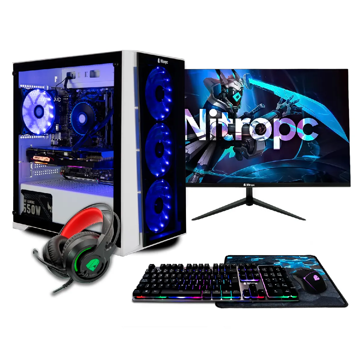 PC Gamer complet Nitropc Pack Silver