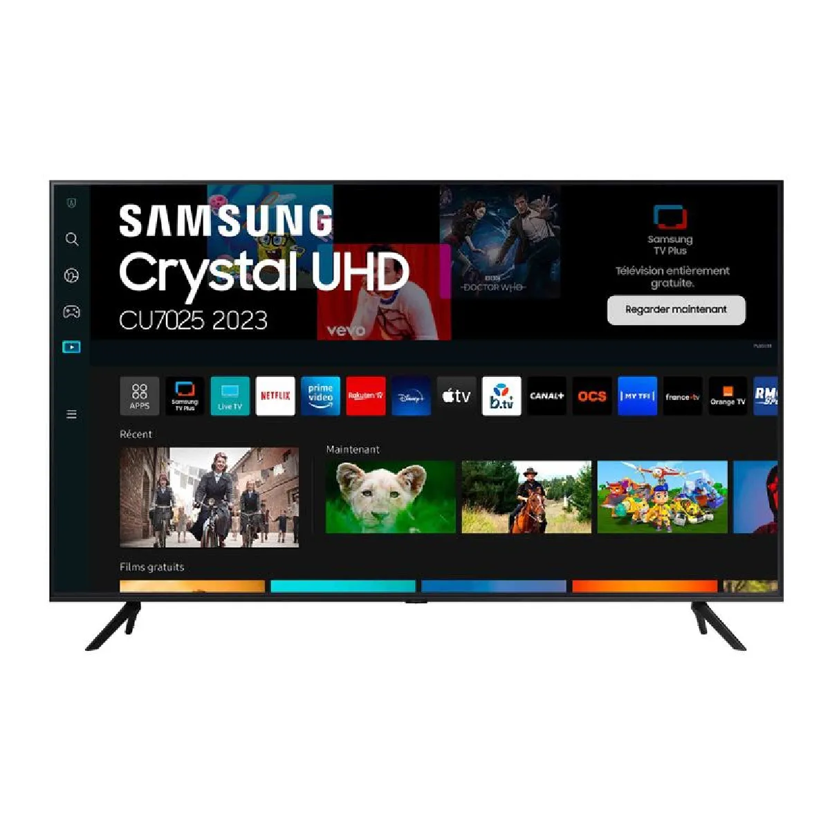 Téléviseur 4k LED 50'' 125cm SAMSUNG 50CU7025