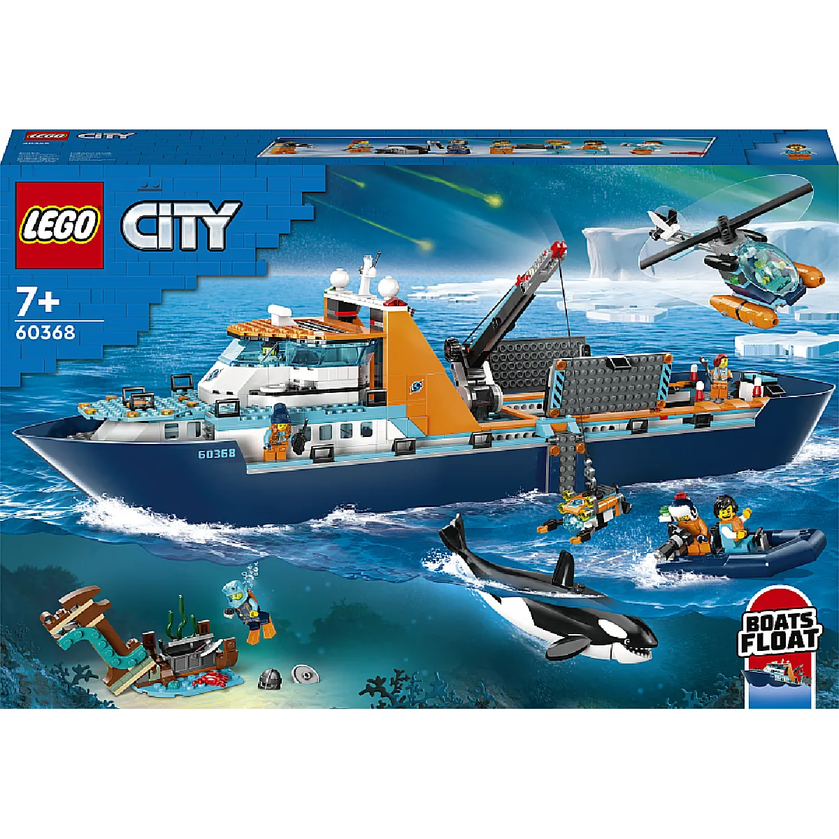 60368 LEGO City - Le navire d?exploration arctique