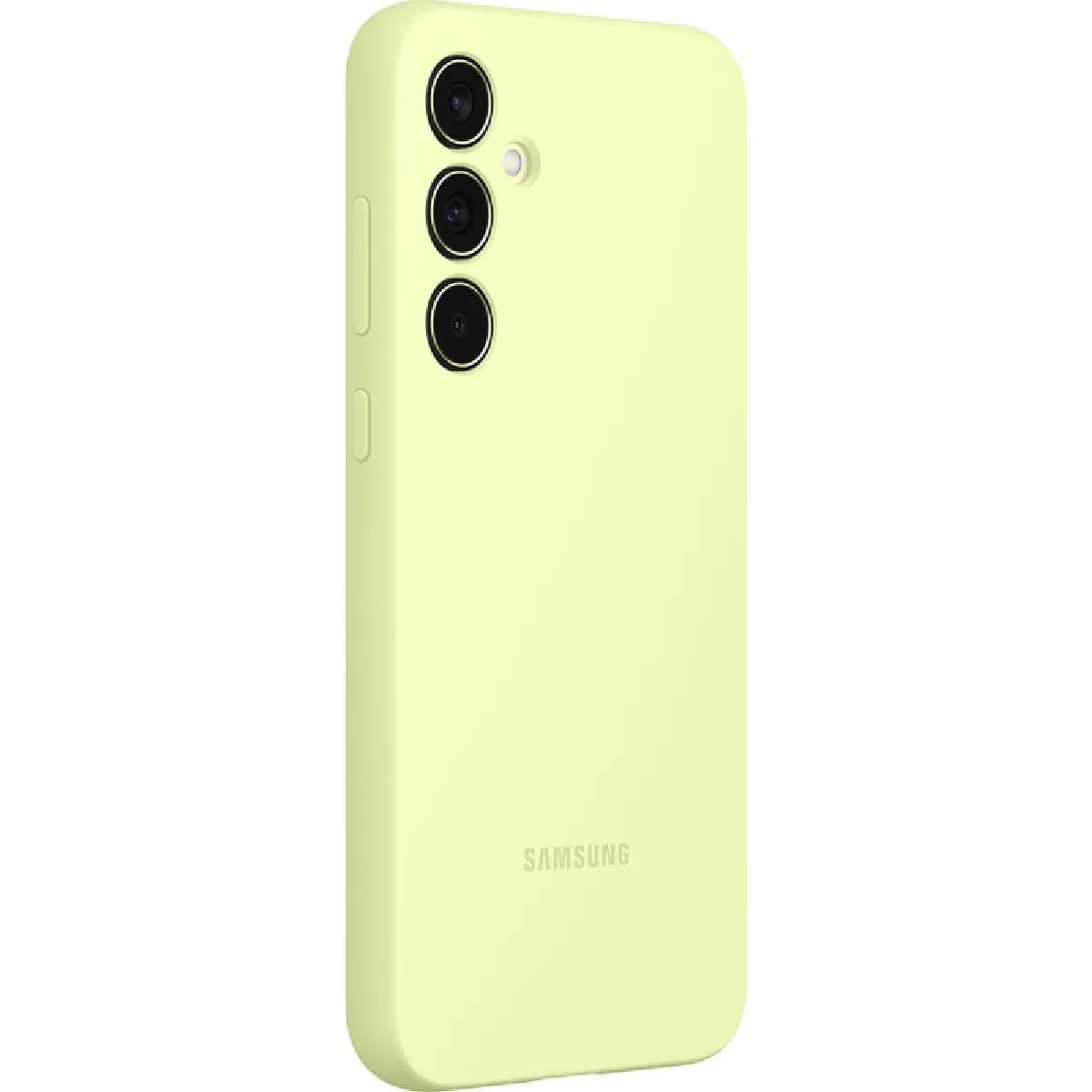 Coque en silicone pour Samsung Galaxy A35 5G Vert Clair