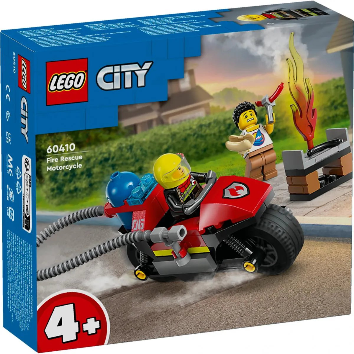 60410 La moto d intervention rapide des pompiers LEGO® City