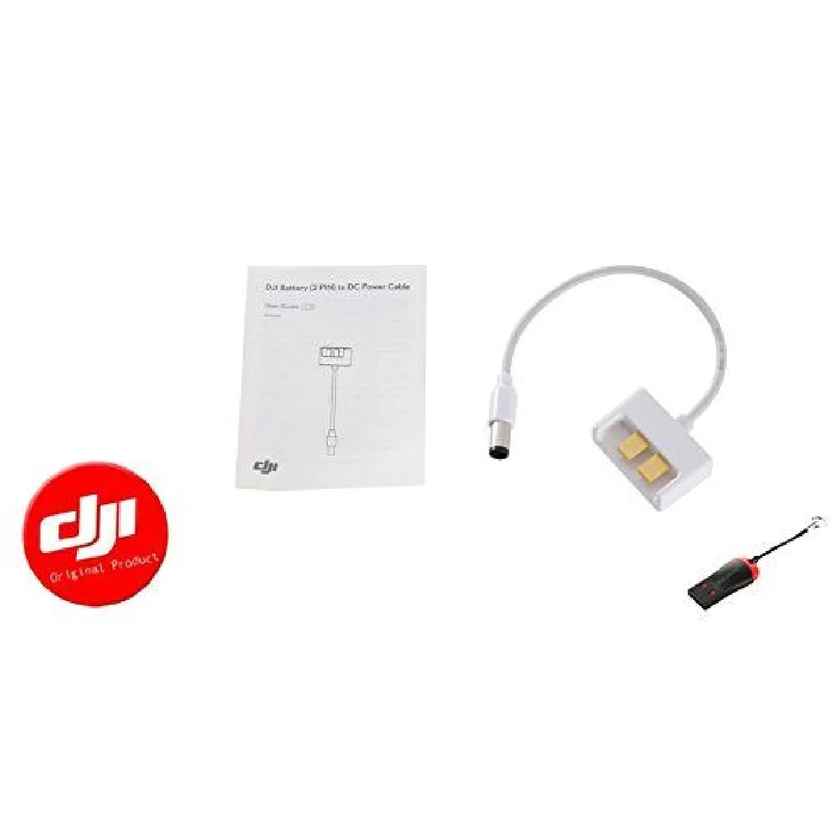 DJI Phantom 3 Ladecable 2 PIN á USB chargeur