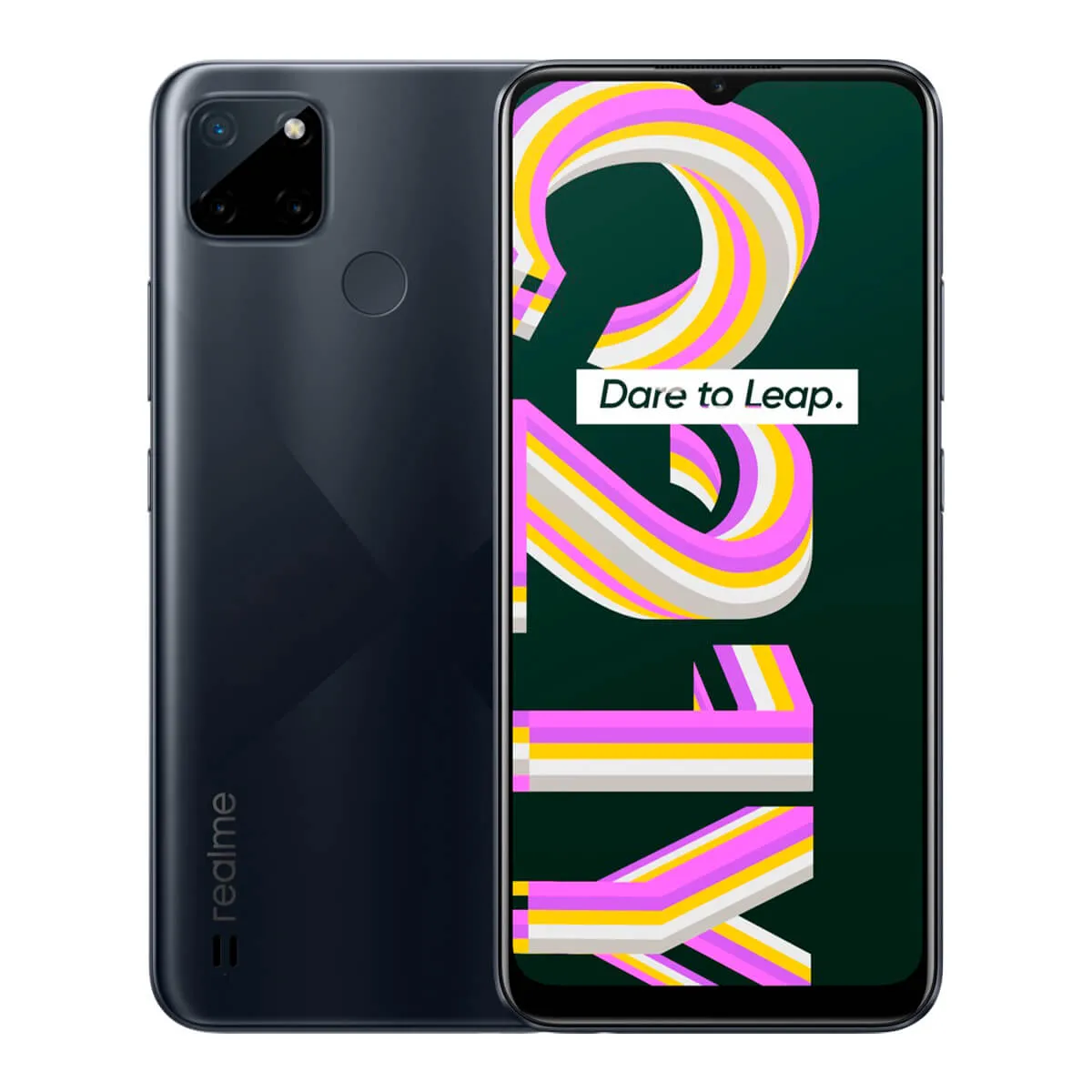 Realme C21-Y 3Go/32Go Noir (Cross Black) Double SIM