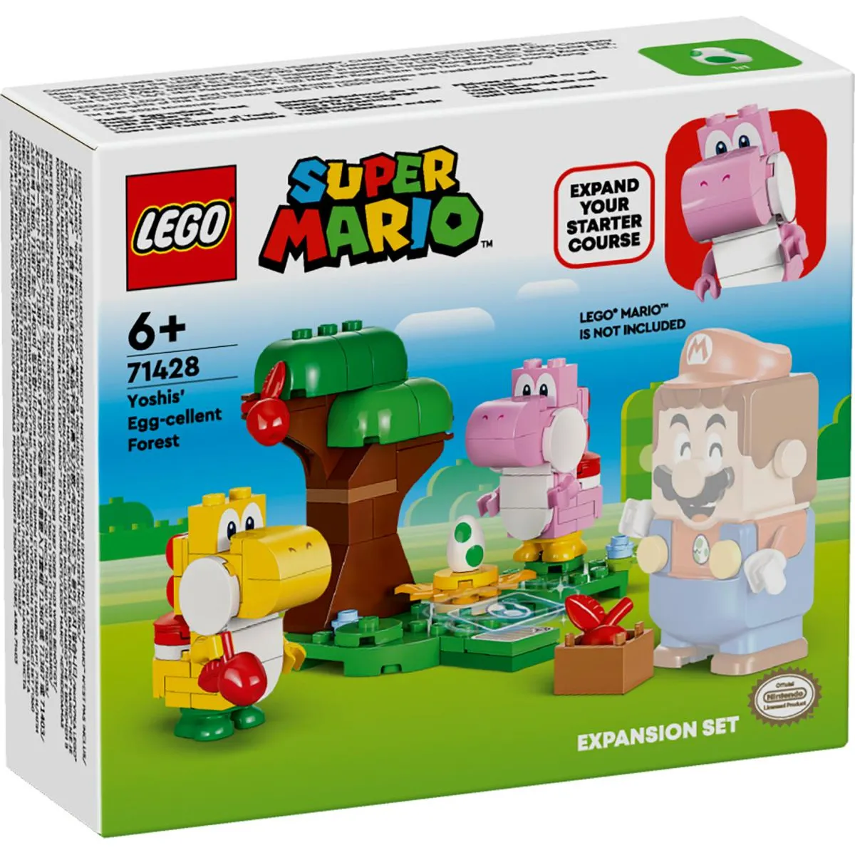 71428 Yoshi jaune et Yoshi rose LEGO® Super Mario