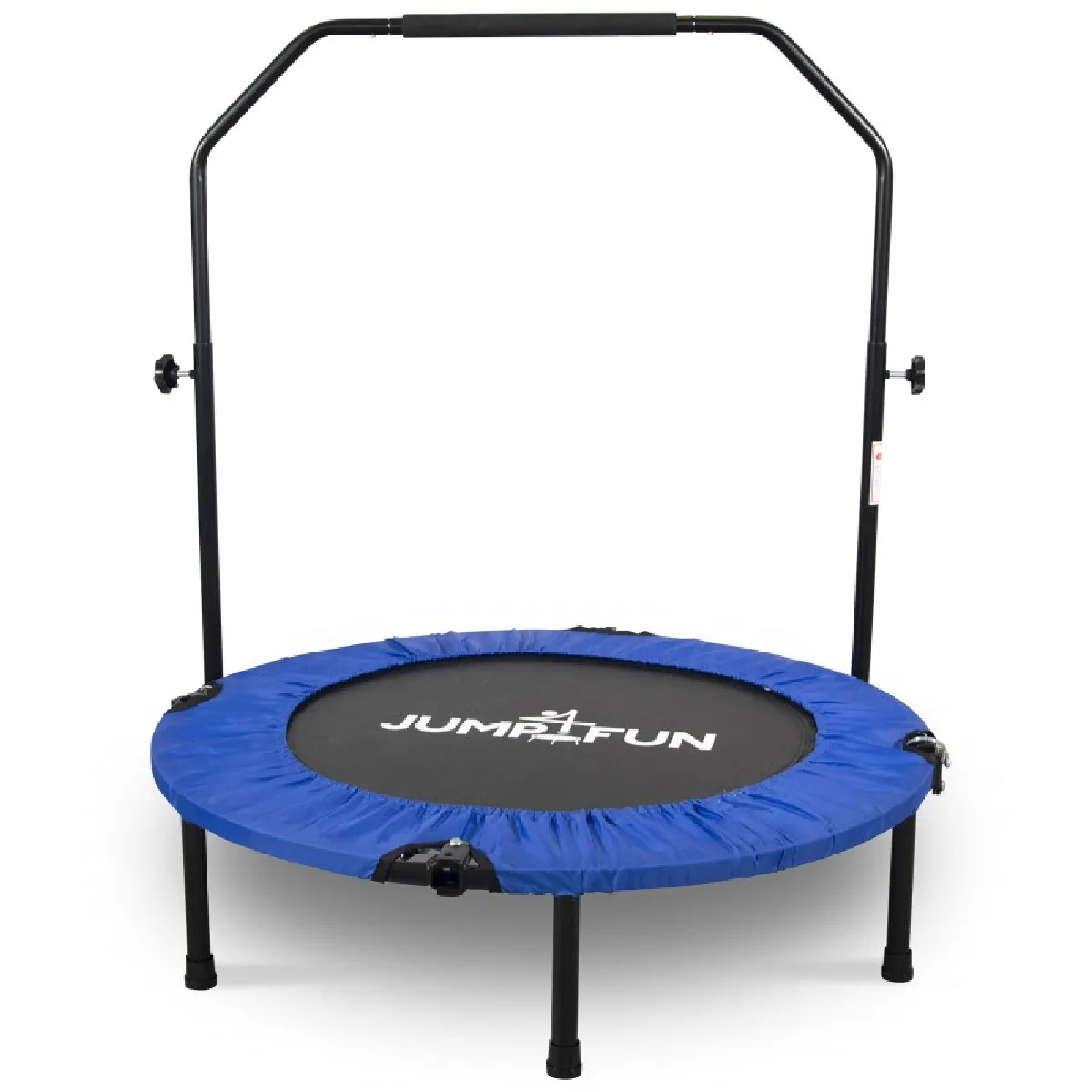 Mini Trampoline Fitness Jump4fun Pliable Double-Bar - Ø92cm