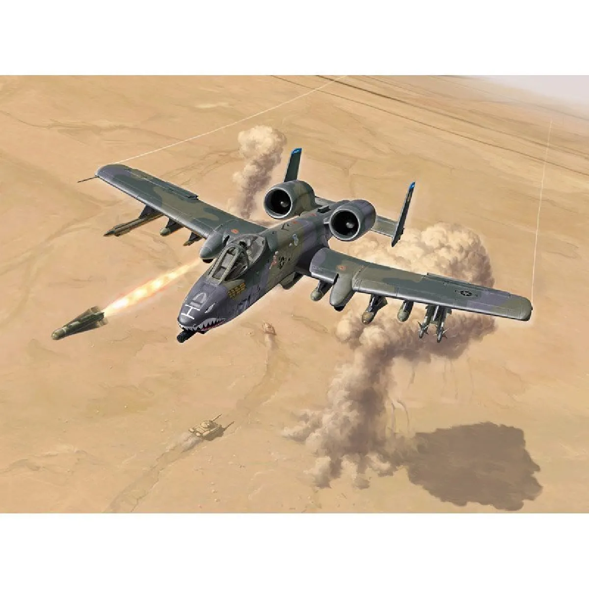 Maquette avion : A-10A/C Thunderbolt II