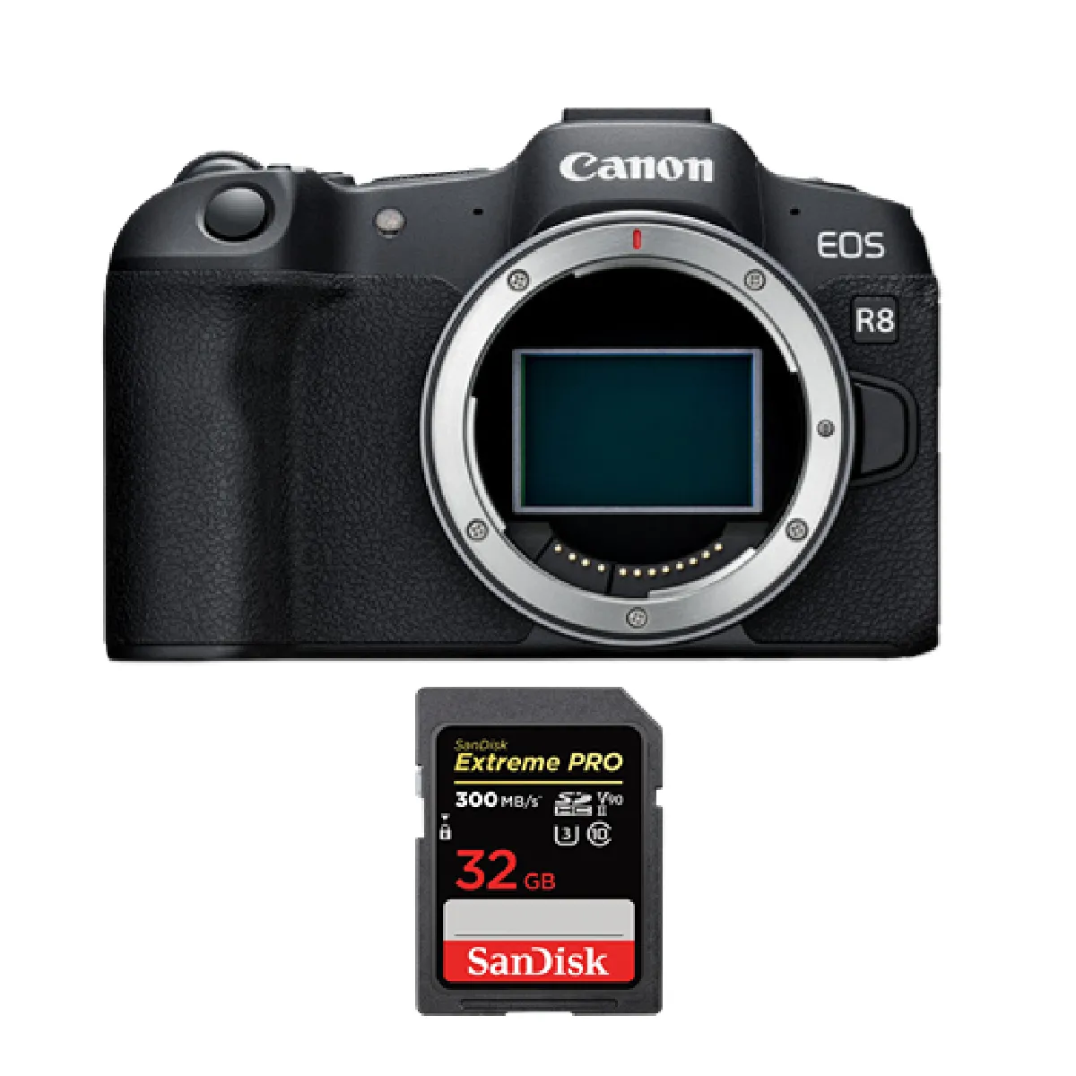 canon-eos-r8-corps-sandisk-32-go-extreme-pro-sdhc-ush-ii-4k-u3-300-mo-s-0603765651311