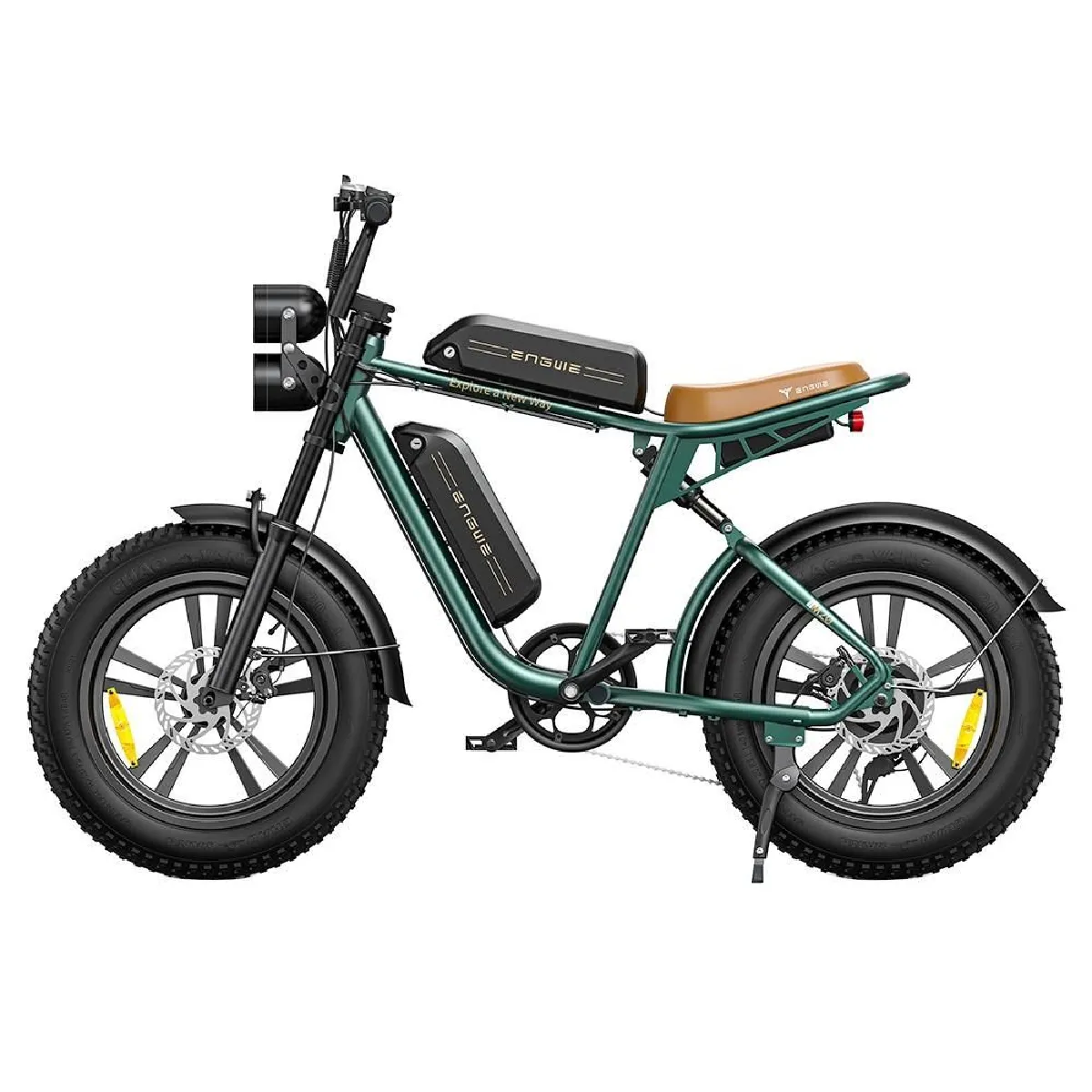 Vélo Électrique ENGWE M20 26AH - 750W 1248WH Double batterie Autonomie 120KM - Vert