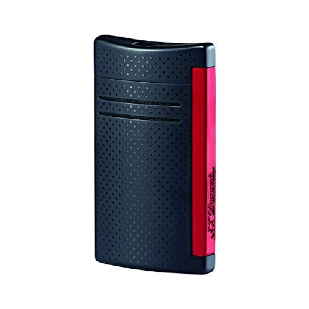 S.T. Dupont Maxijet Briquet Noir mat/rouge