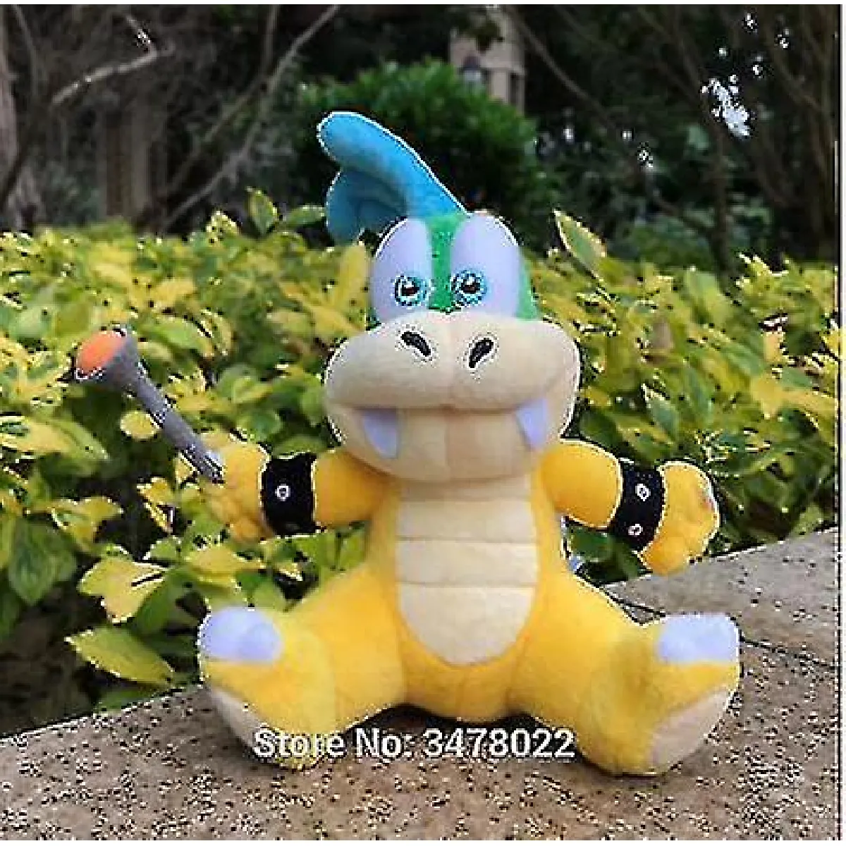 Super Bros Bowser Son Larry Koopa 6 "Toy en peluche Baby Koopalings Dol Doll Animal Animal