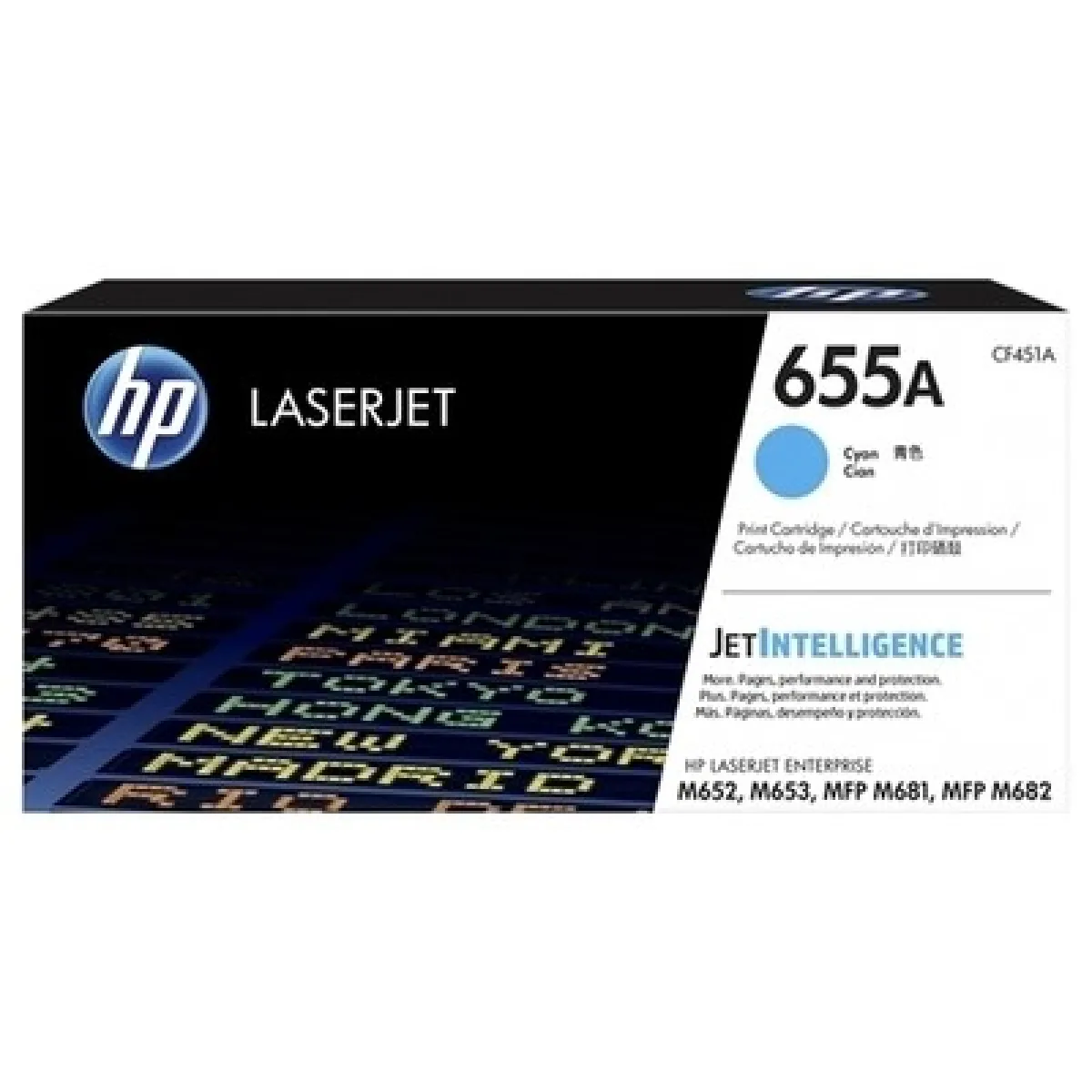 HP 655A Toner Cyan CF451A