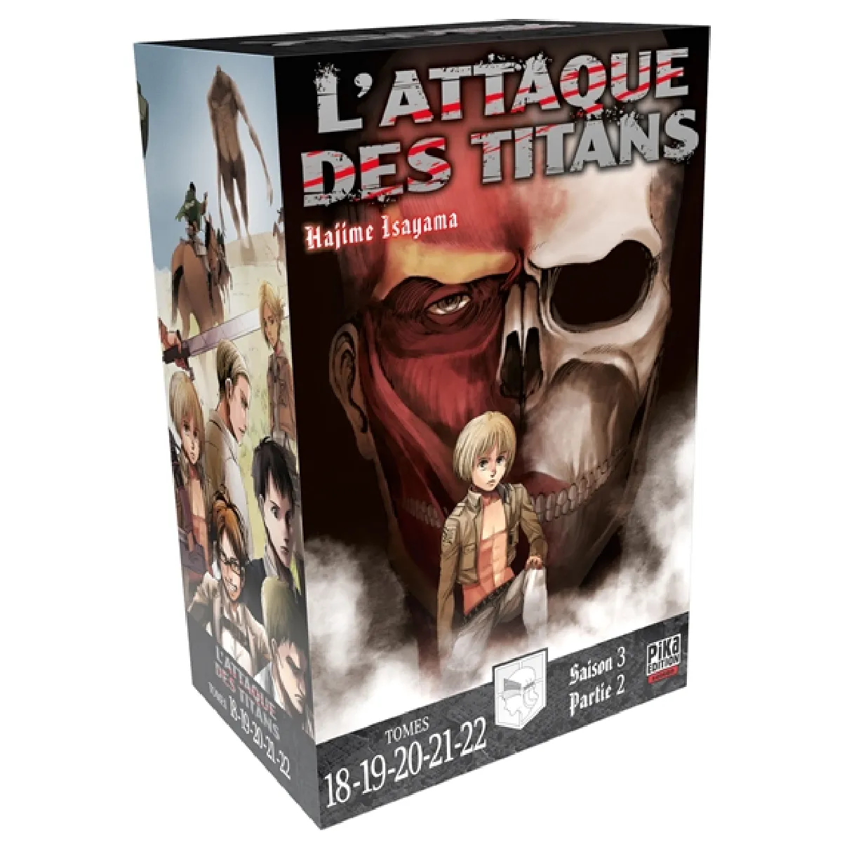 L'attaque des titans : saison 3, partie 2 : tomes 18-19-20-21-22