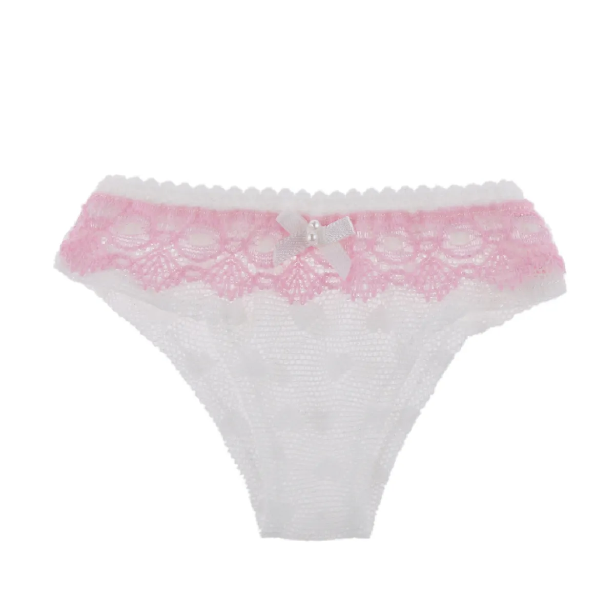 1/4 Pink / White Lace Underwear Briefs pour BJD SD DOD Dollfie Dolls Vêtements