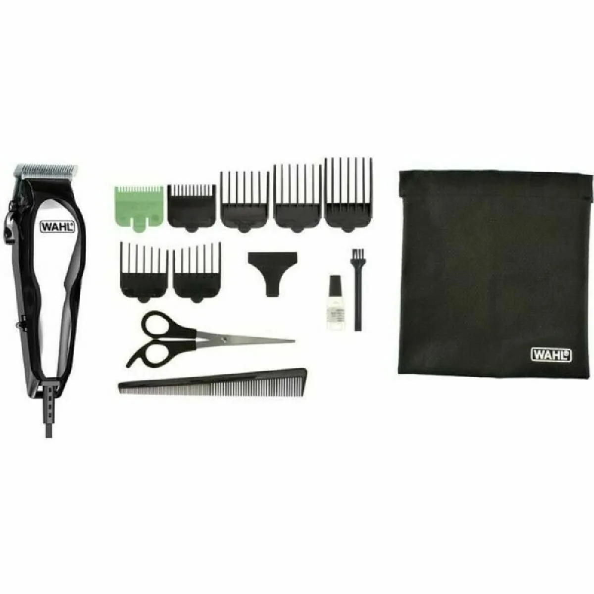 WAHL 20107.0460 Tondeuse cheveux Baldfader - Tondeuse filaire - Fonction effilage - Affutage auto - Largeur de lame 45mm