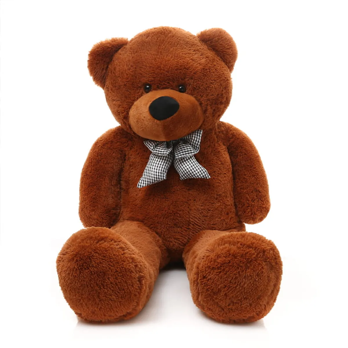 Angelove Ours en Peluche XXL 180 cm, Marron Foncé