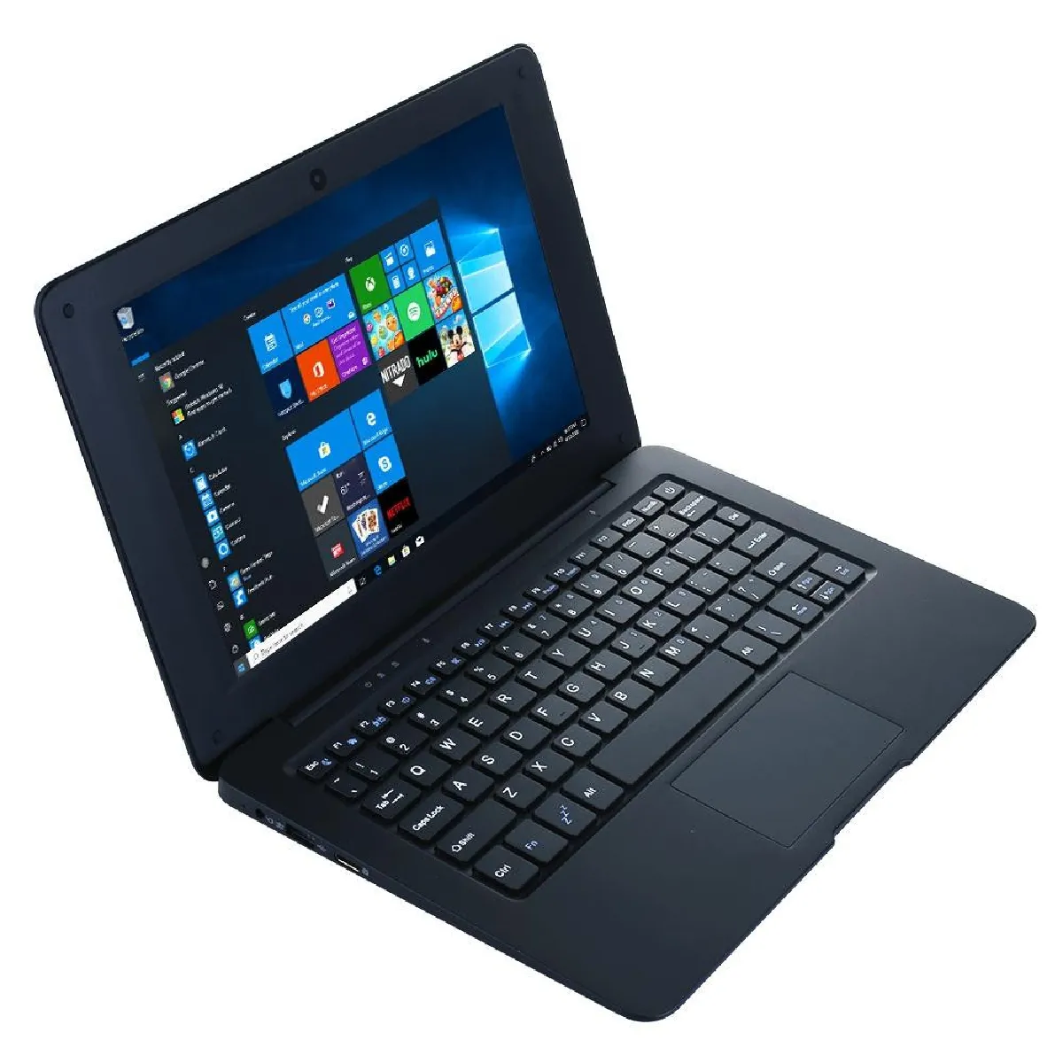 Ordinateur PC Ultraportable 10,1'' Windows 10 Intel Celeron RAM 3 Go ROM 32 Go Noir YONIS