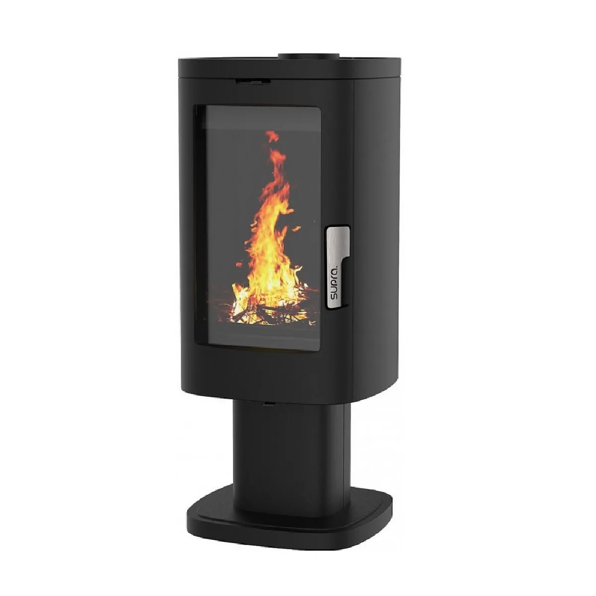 Poêle à bois fonte 11.5kw noir - FR9016190B - SUPRA