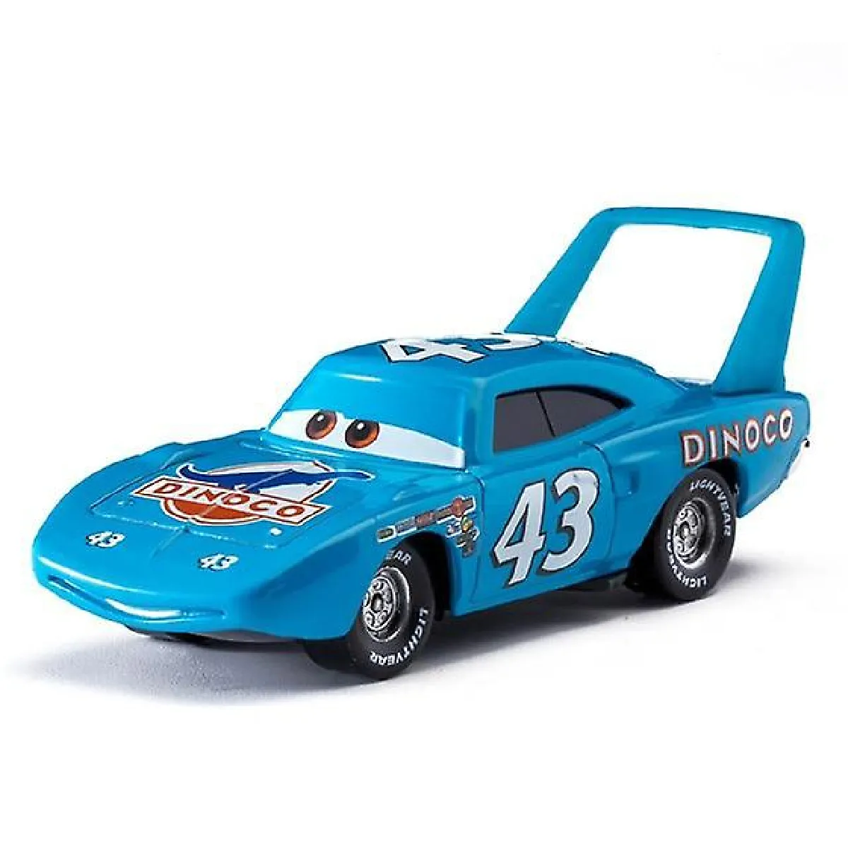 Un Pixar 3 Flash McQueen Matt Jackson Storm Ramirez 1: 55 Moulé sous pression en alliage métallique garçon jouets pour enfants(Bleu)