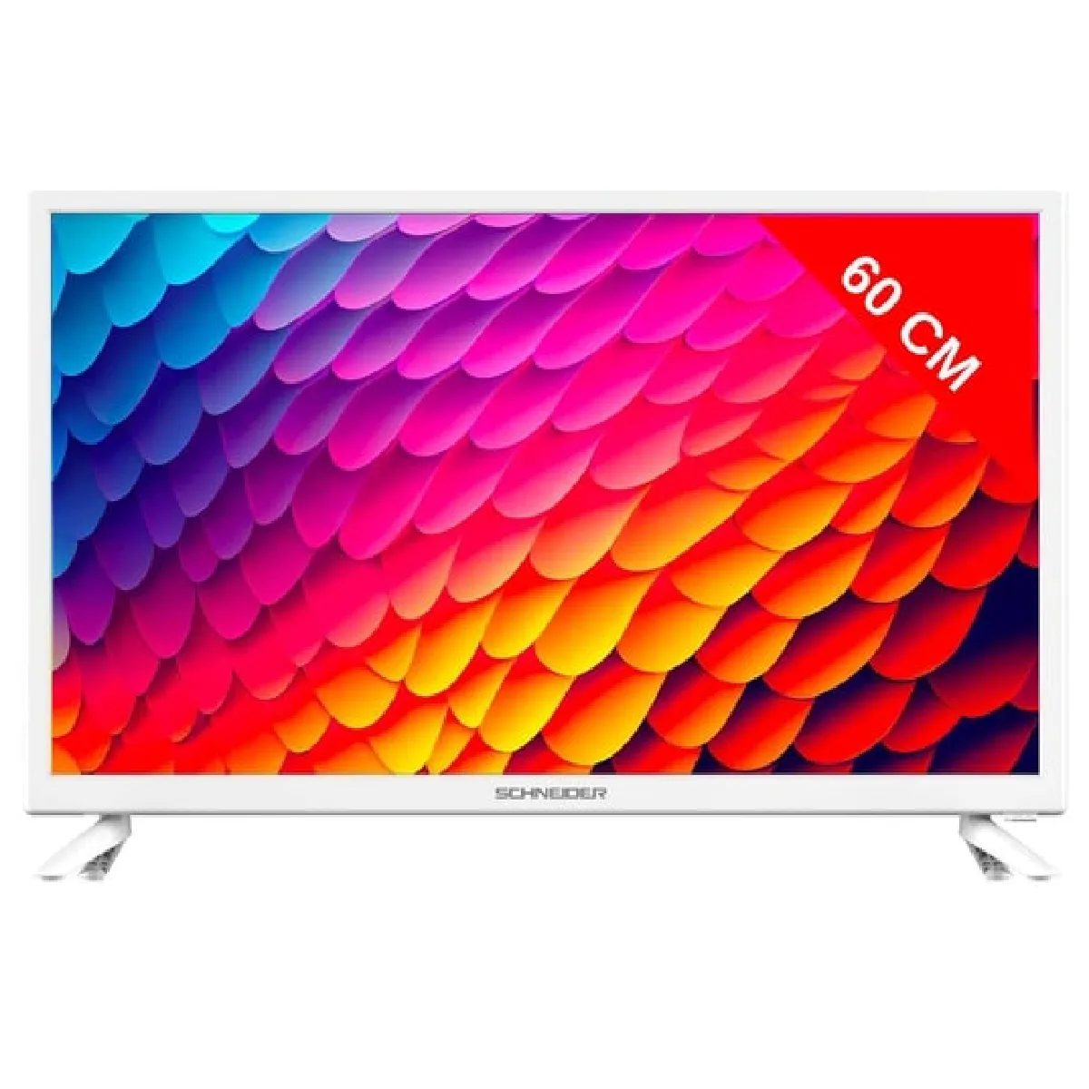 TV LED 60 cm TV24 HD - HDMI- Blanc