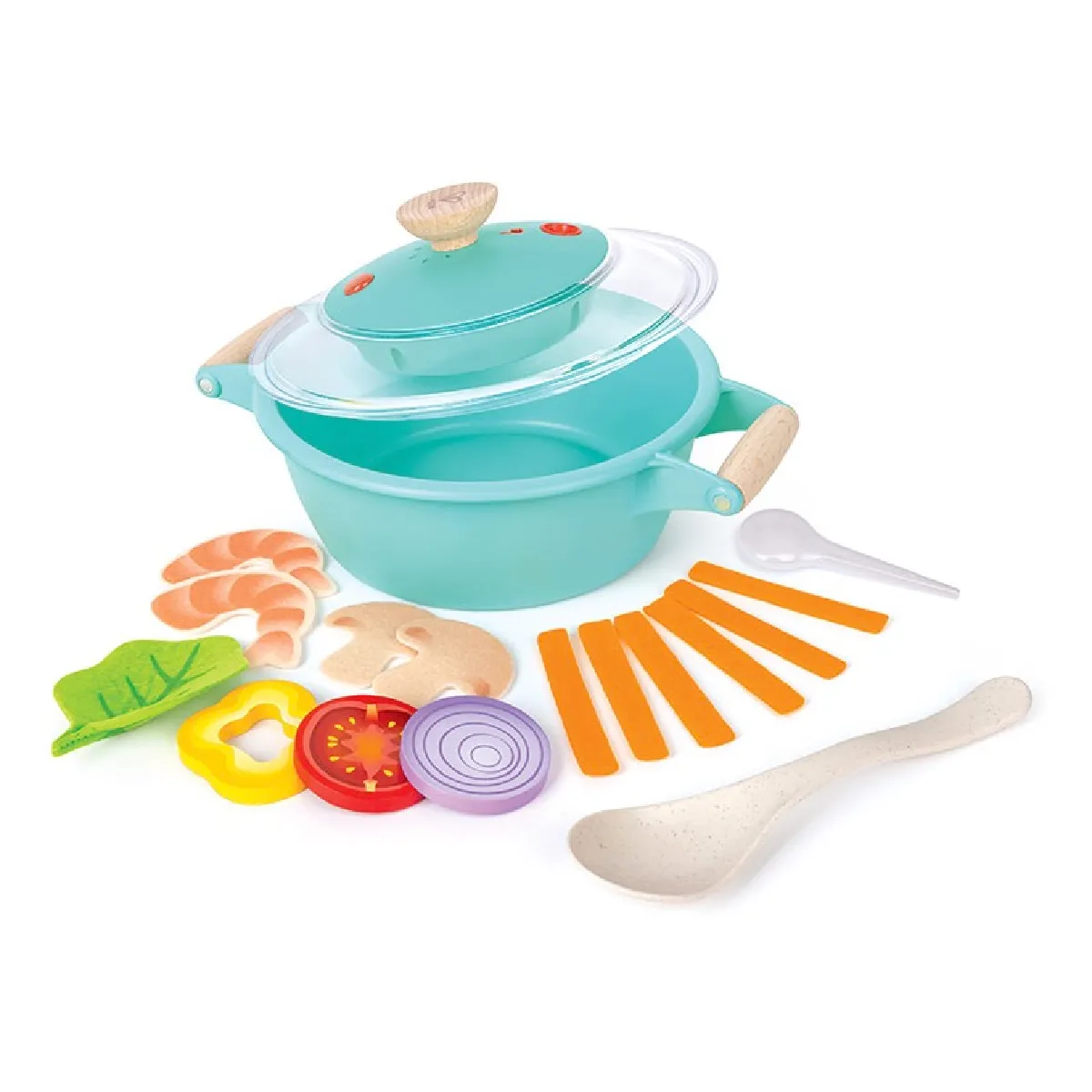 Little chef cooking and steam playset - Ensemble de soupe avec legumes