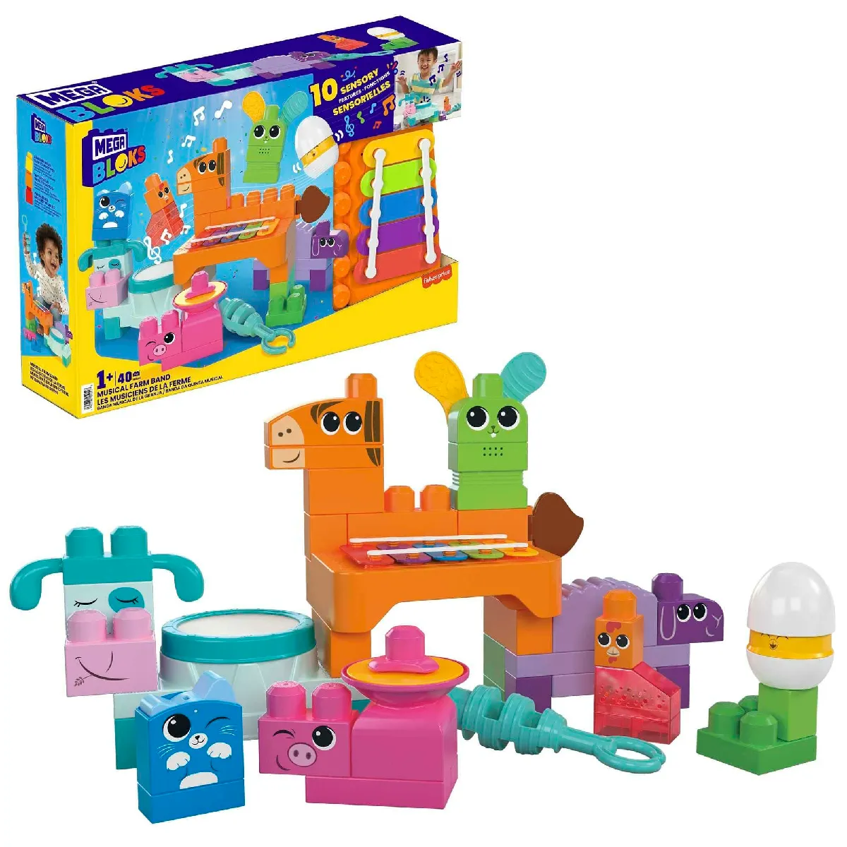 Jouet interactif Megablocks Jouet musical