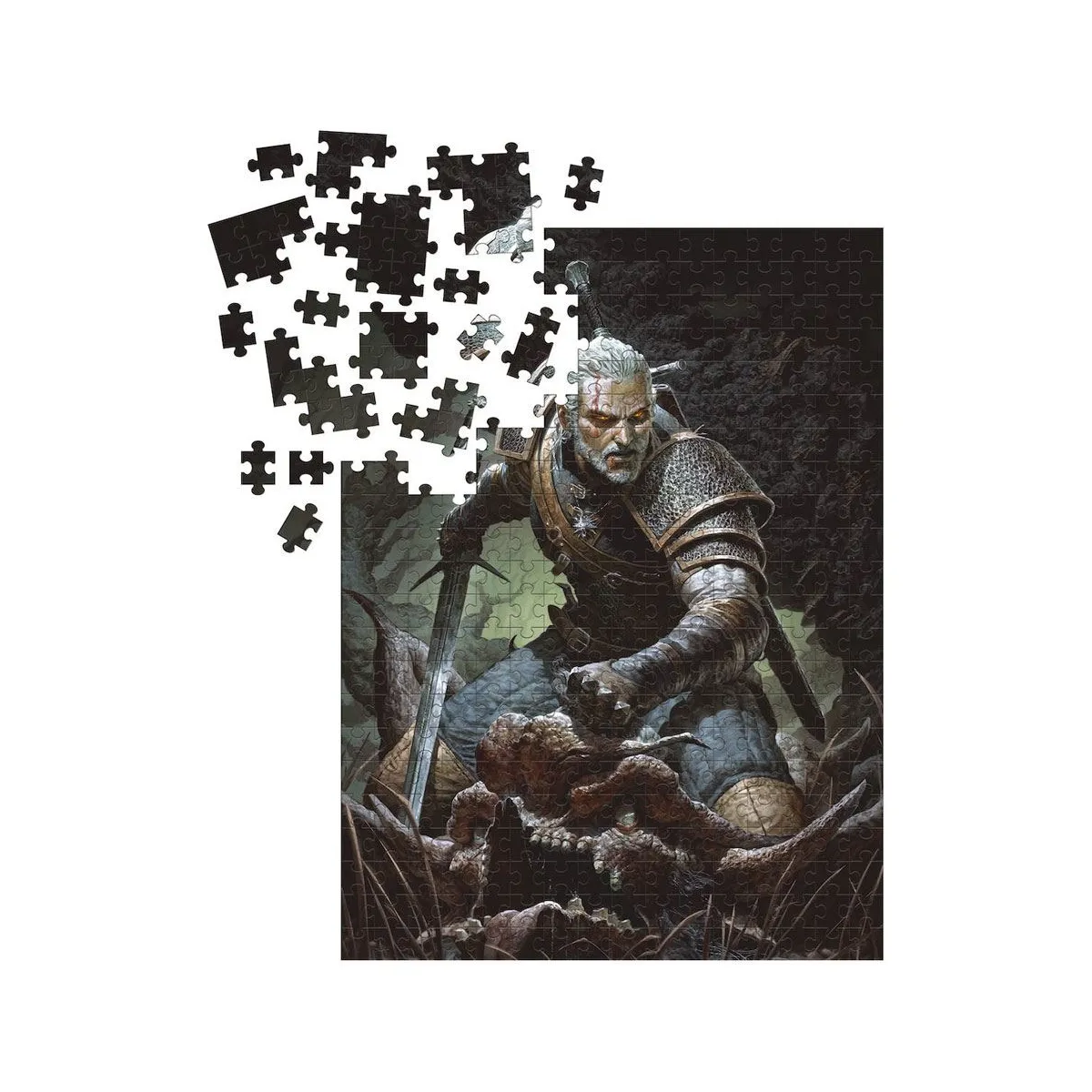 The Witcher 3 Wild Hunt - Puzzle Geralt Trophy