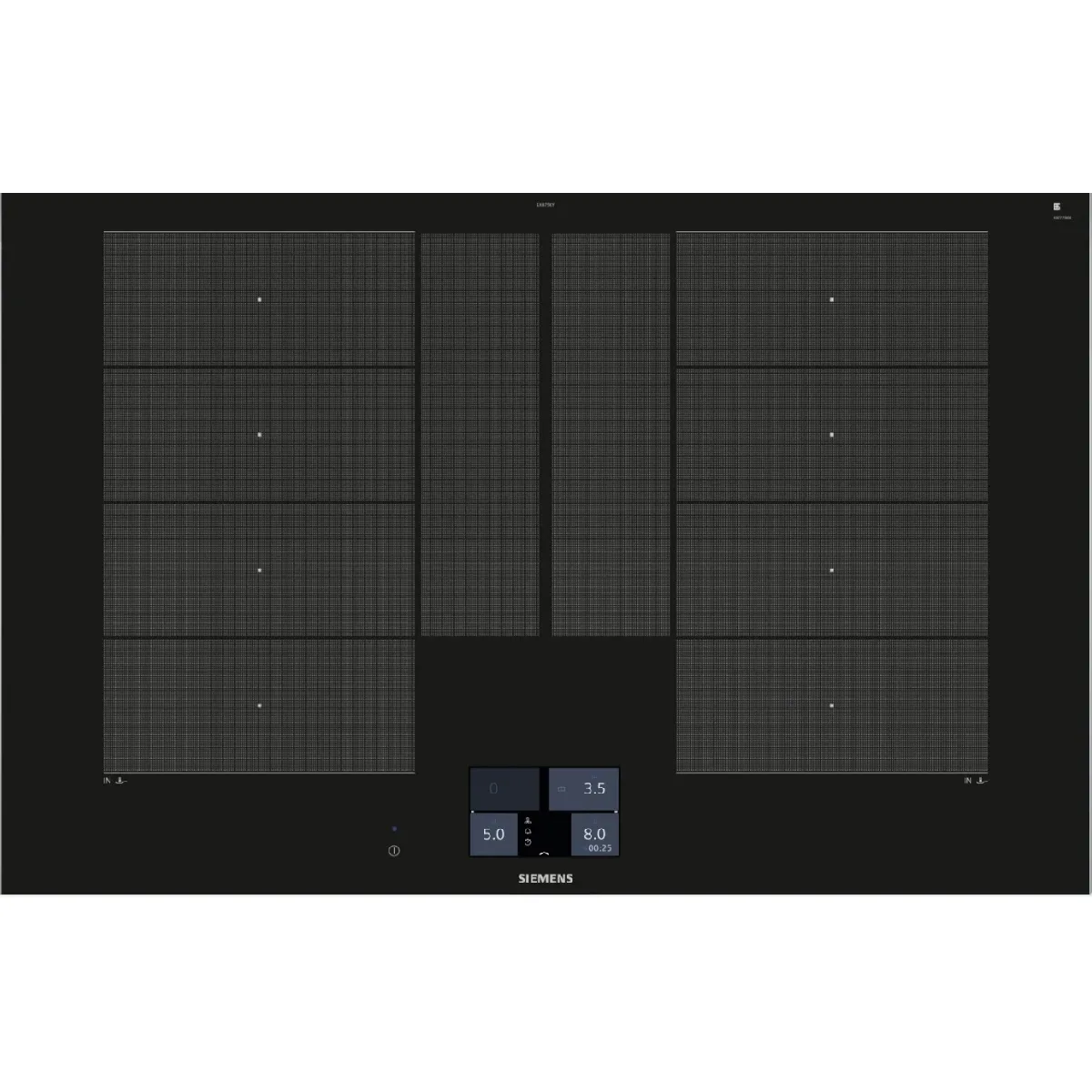 Table de cuisson induction SIEMENS EX875KYW1E Noir