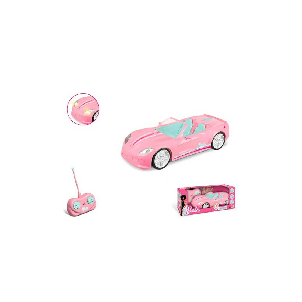 Voiture télécommandée Mondo Motors Barbie Mini Car Movie Inspired RC