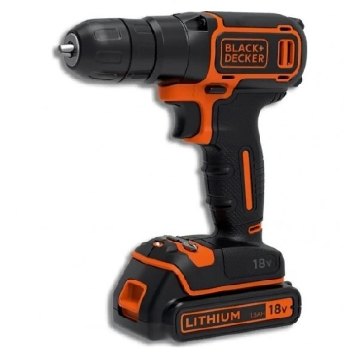 Perceuse-visseuse 18V sans fil - BLACK + DECKER - BDCD18