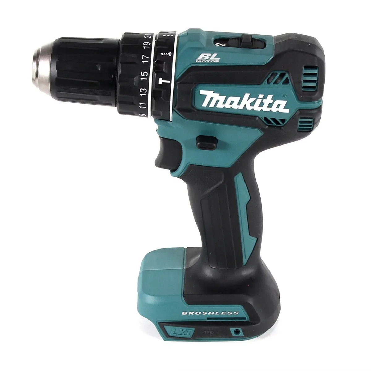 Makita DHP 485 RTJ 18 V Li-Ion Perceuse visseuse à percussion sans fil + Coffret Makpac + 2x Batteries 5,0 Ah + Chargeur