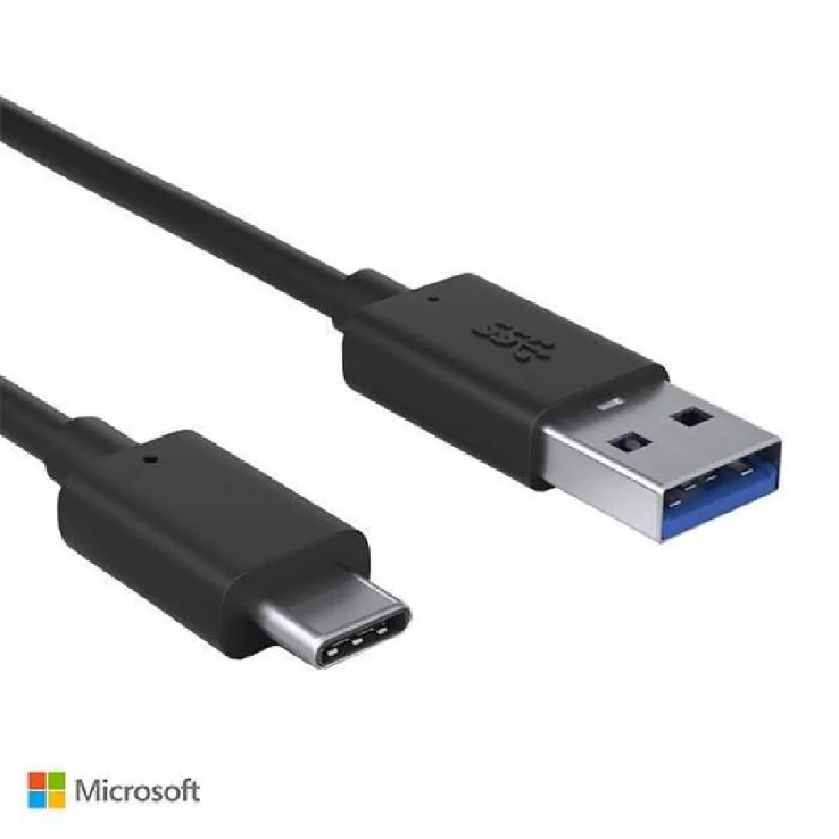 Câble USB 3.1 - USB vers Micro USB Type C - 1.2 mètre Microsoft / Nokia Noir