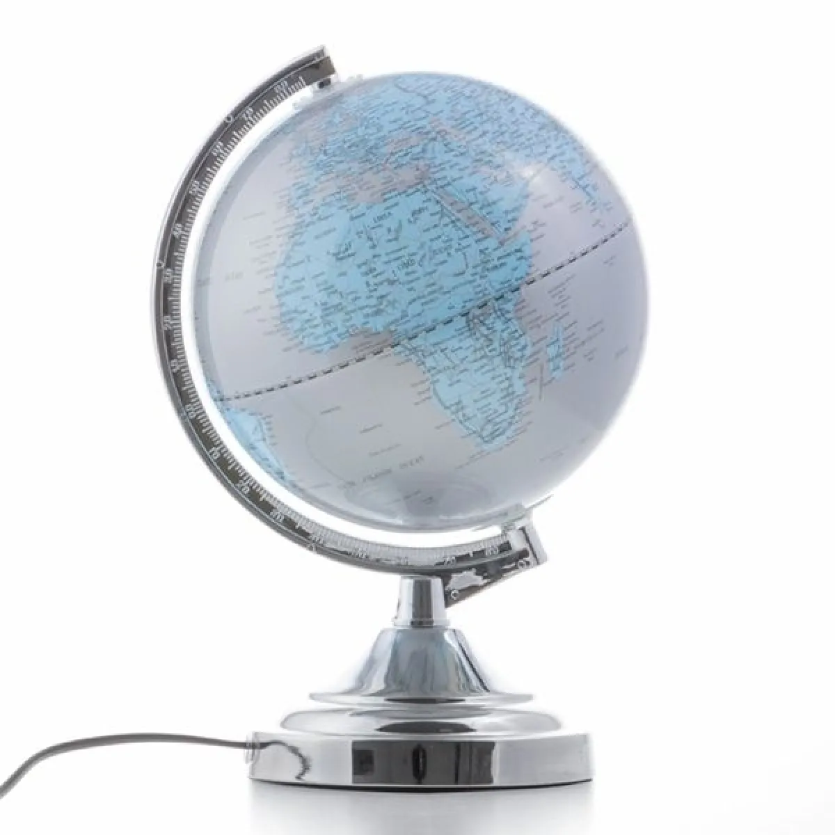 Lampe planète terre globe terrestre planisphere lumineux