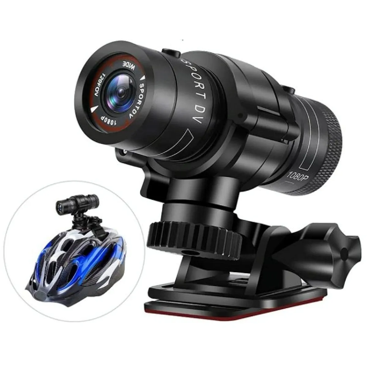 Camera Sport HD 1080P Pour Casque Vélo Moto