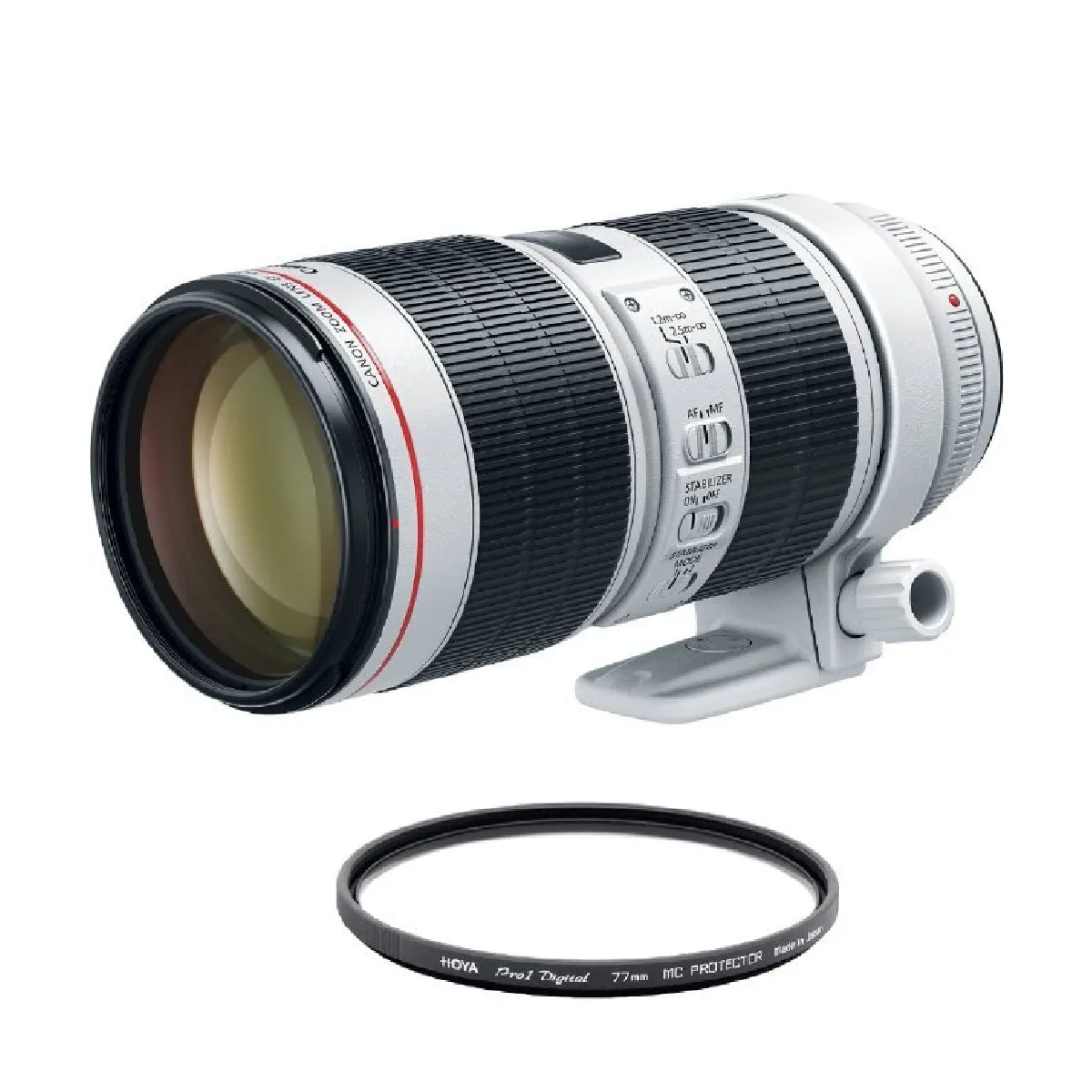 CANON EF 70-200mm F2.8L IS III USM + HOYA 77mm PRO 1D Protector