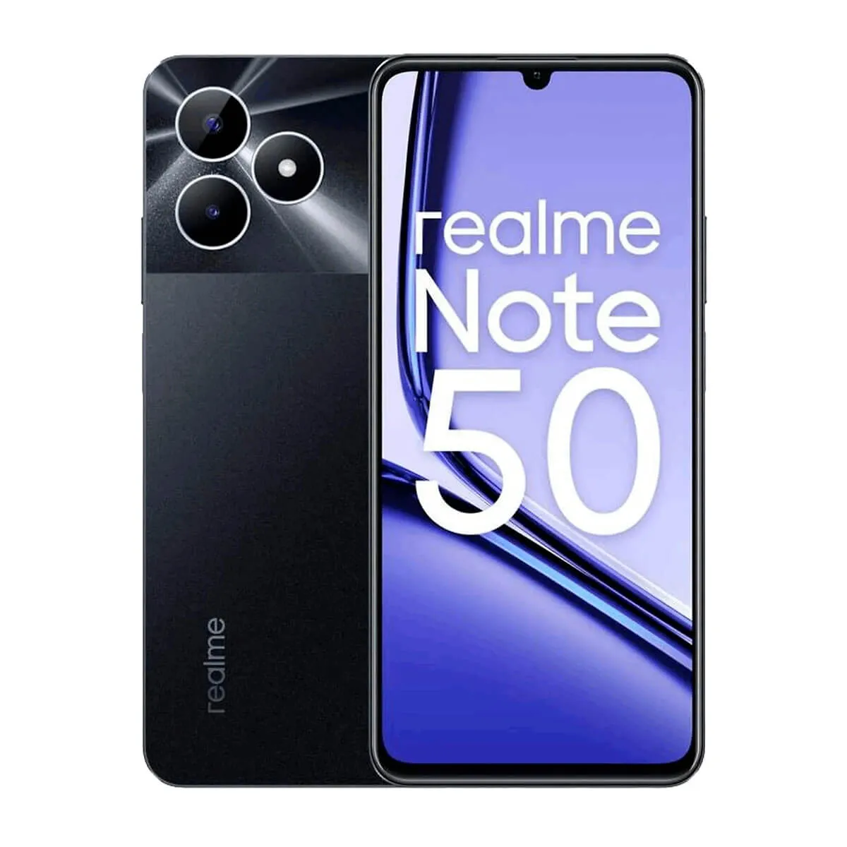 Realme Note 50 3 Go/64 Go Noir (Midnight Black) Double SIM