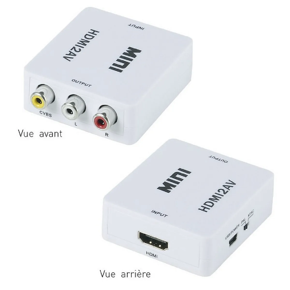 Convertisseur hdmi vers 3 rca - 6622 - ERARD