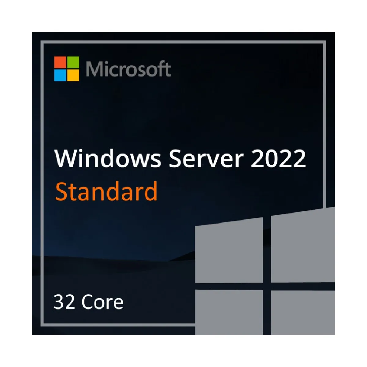 Microsoft Windows Server 2022 Standard (32 Core) - Clé licence à télécharger - Livraison rapide 7/7j