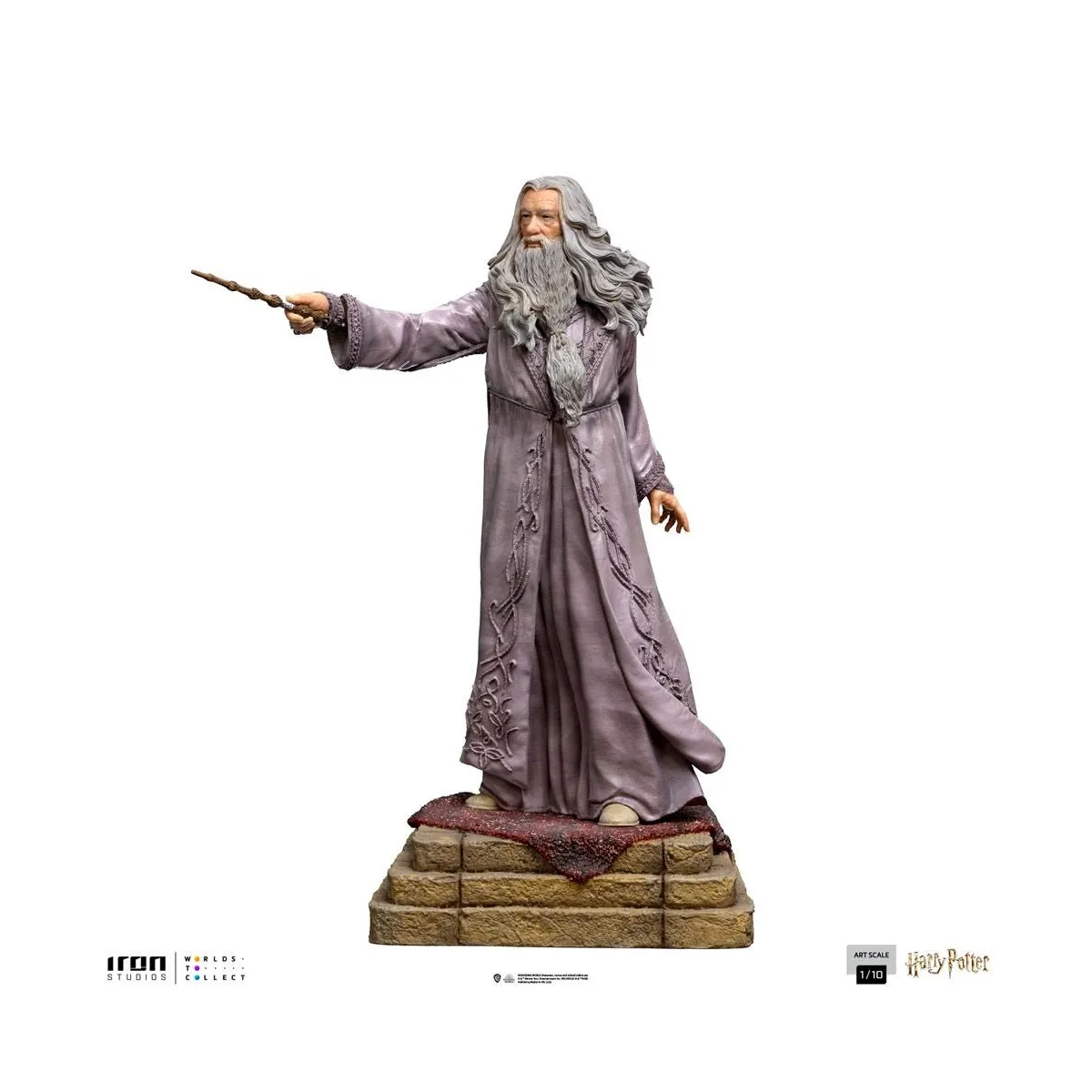 Harry Potter - Statuette Art Scale 1/10 Albus Dumbledore 21 cm