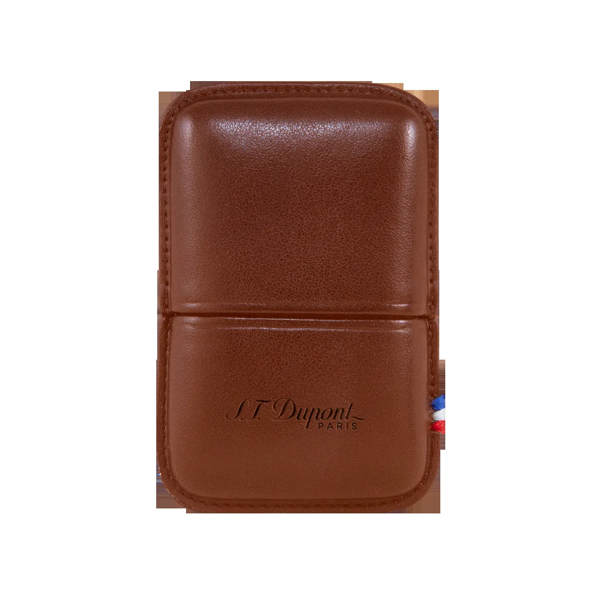 Etui pour Briquet Dupont Ligne 2 Contraste Marron