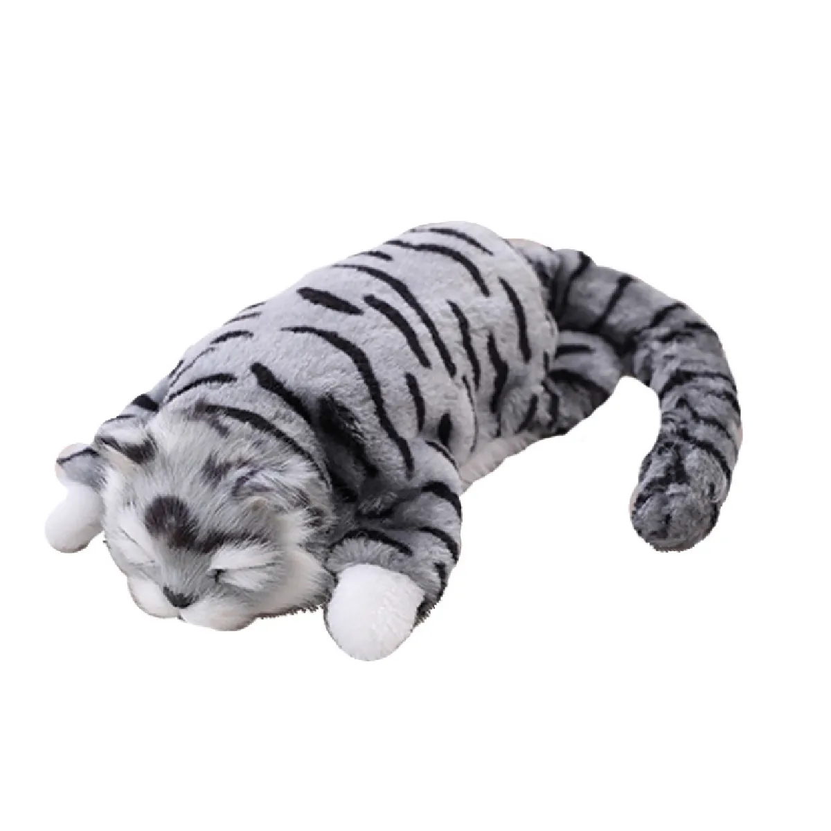 28cm électronique Garfield chat peluche mignon musique interactive chat jouet enfant bébé enfant cadeau poupée drôle cadeau d'anniversaire - Cadeau d'anniversaire - Peluche peluche