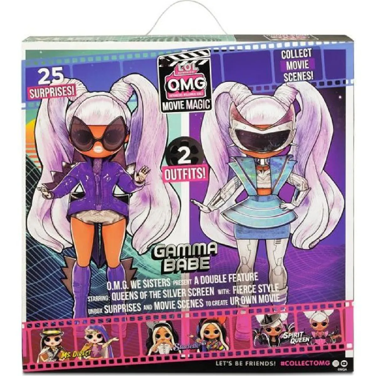 L.O.L. Surprise OMG Movie Magic - Galaxy Gurl - Poupée Mannequin 24cm