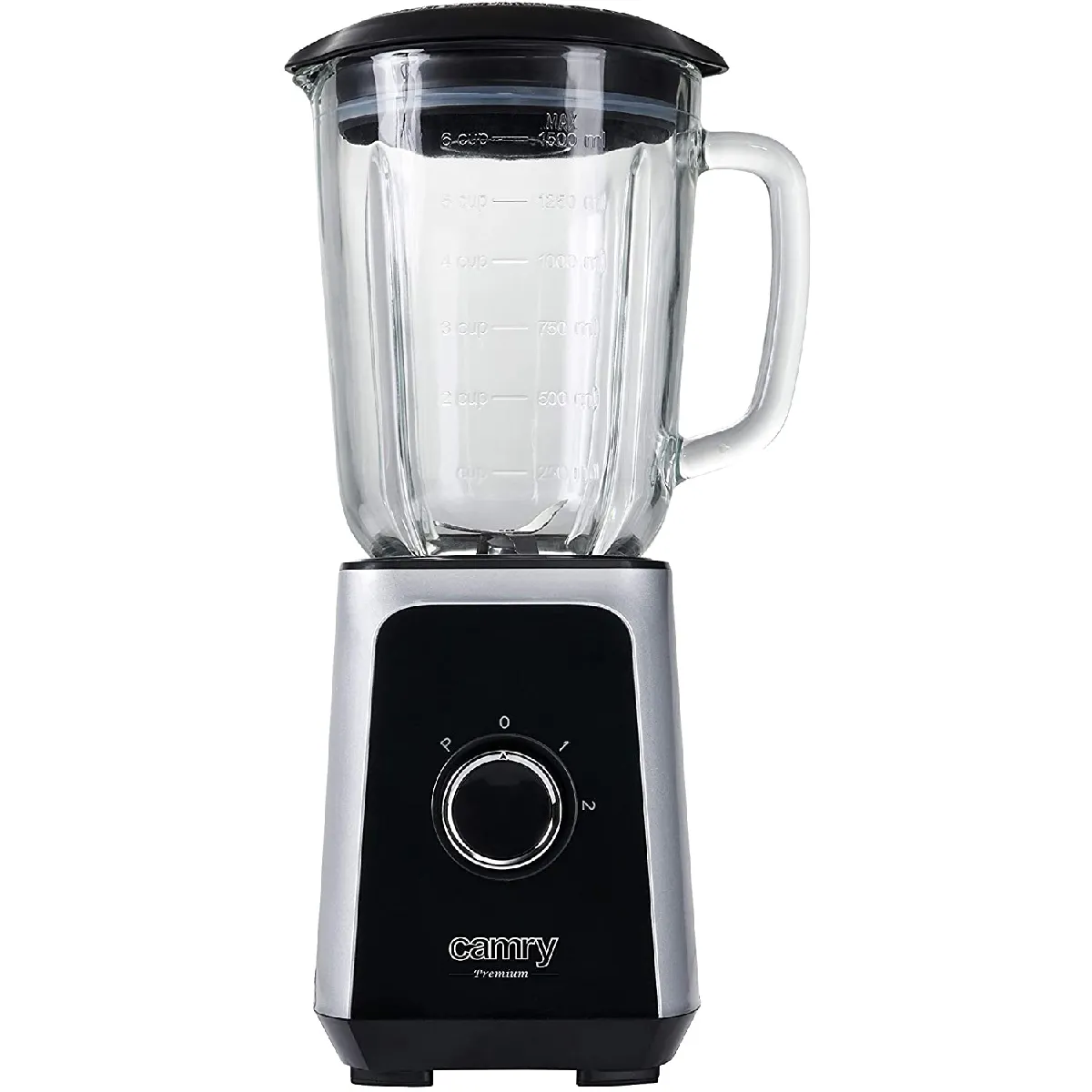 blender électrique de 1,5L 1000W gris noir