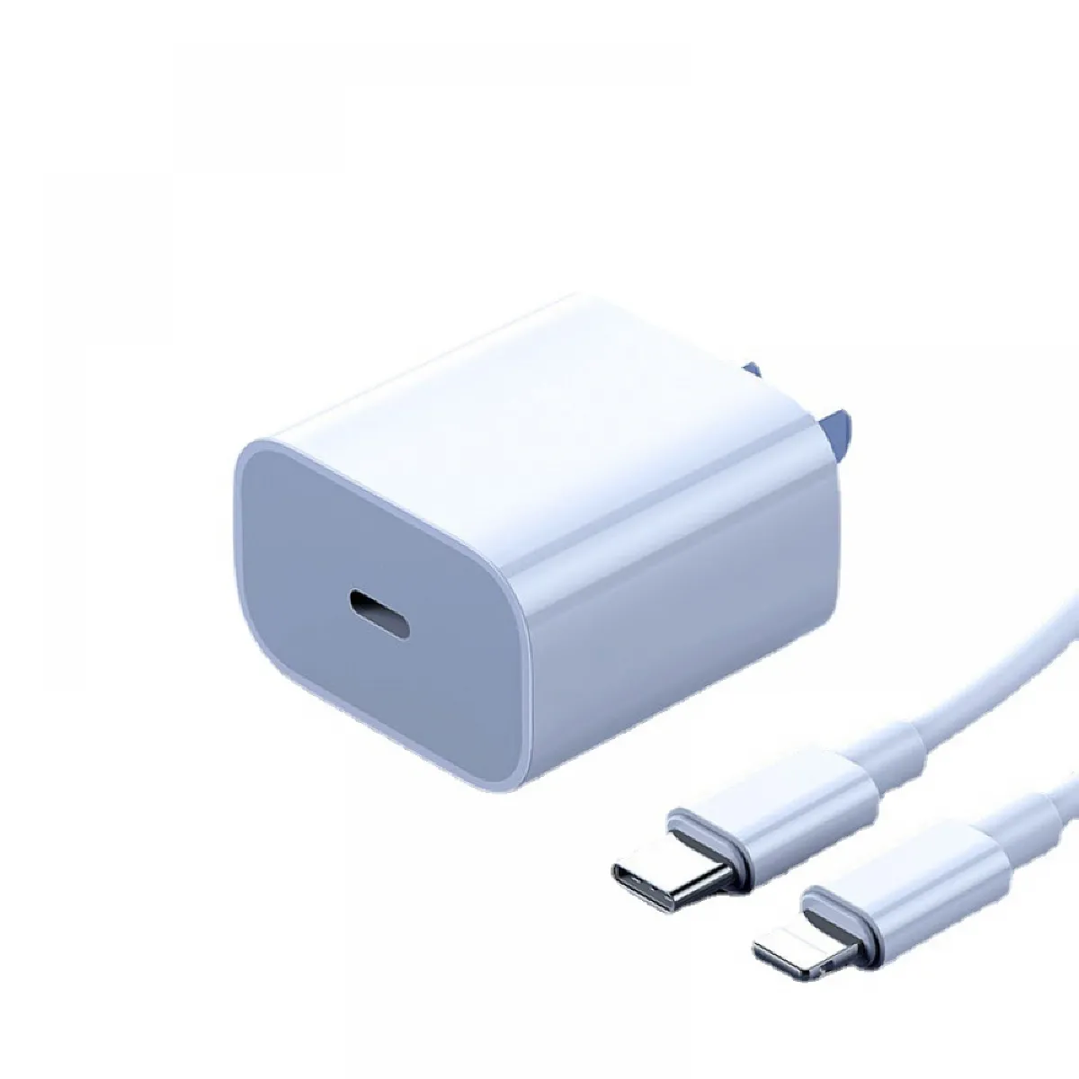 Chargeur iPhone 0,9 m 1 lot de 1 chargeur iPhone 13 14 charge rapide avec câble USB C vers Lightning, 20 W PD USB C chargeur bloc long chargeur iPhone compatible avec iPhone 14/13/12/11(3 pieds)