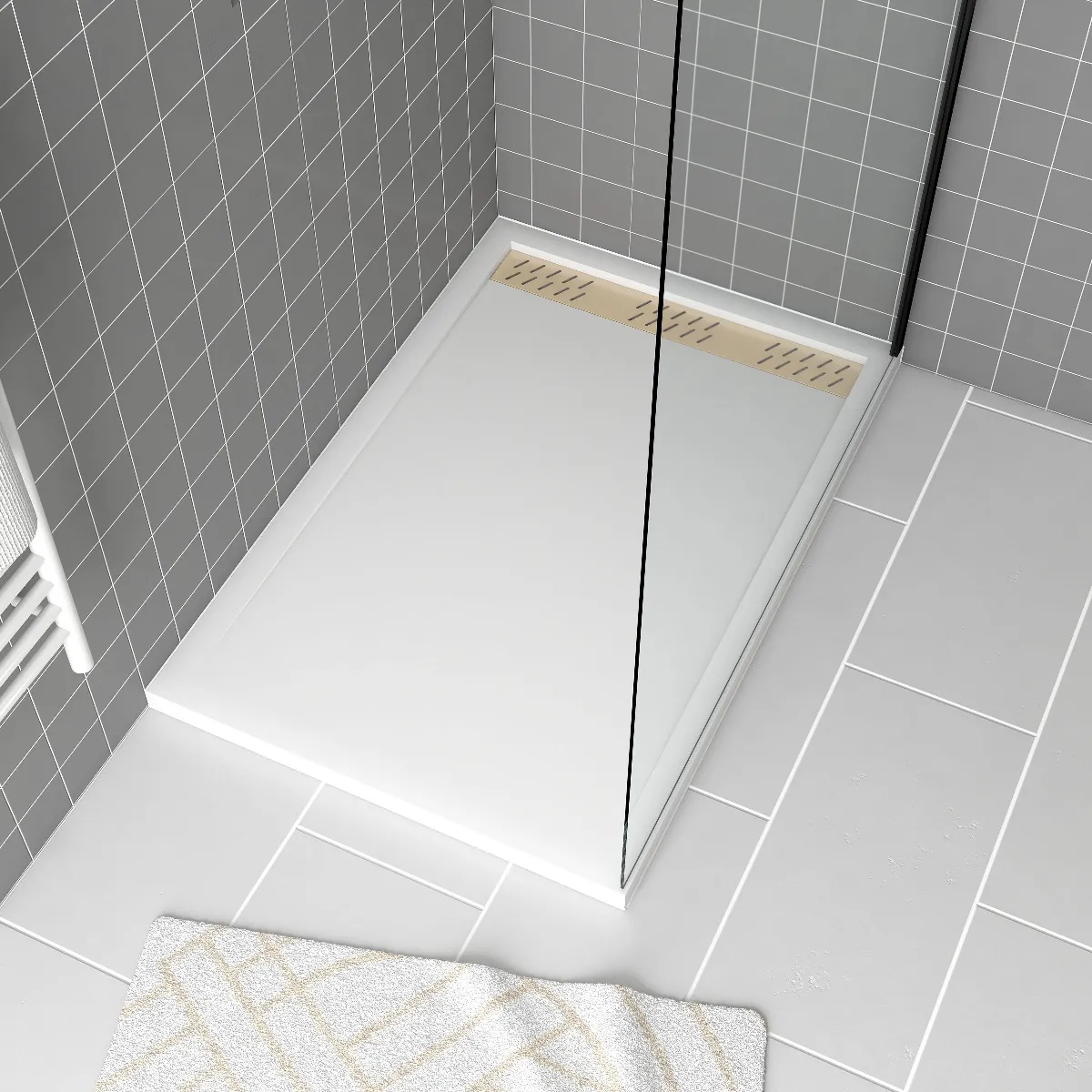 Receveur de douche 120x80