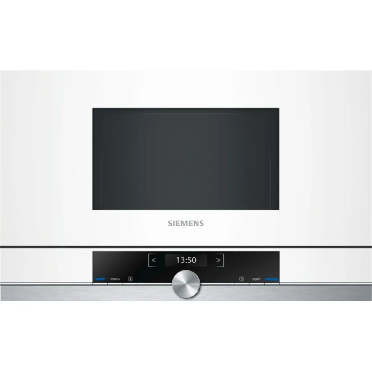 Micro-ondes encastrable 21l 900w blanc - bf634lgw1 - SIEMENS